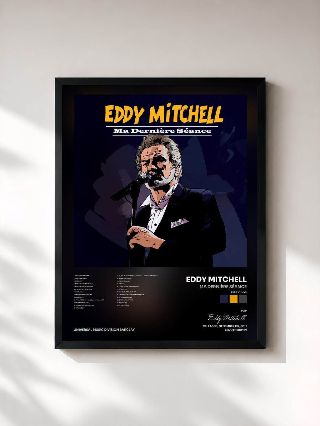 Eddy Mitchell · Ma Dernière Séance (Best of live)