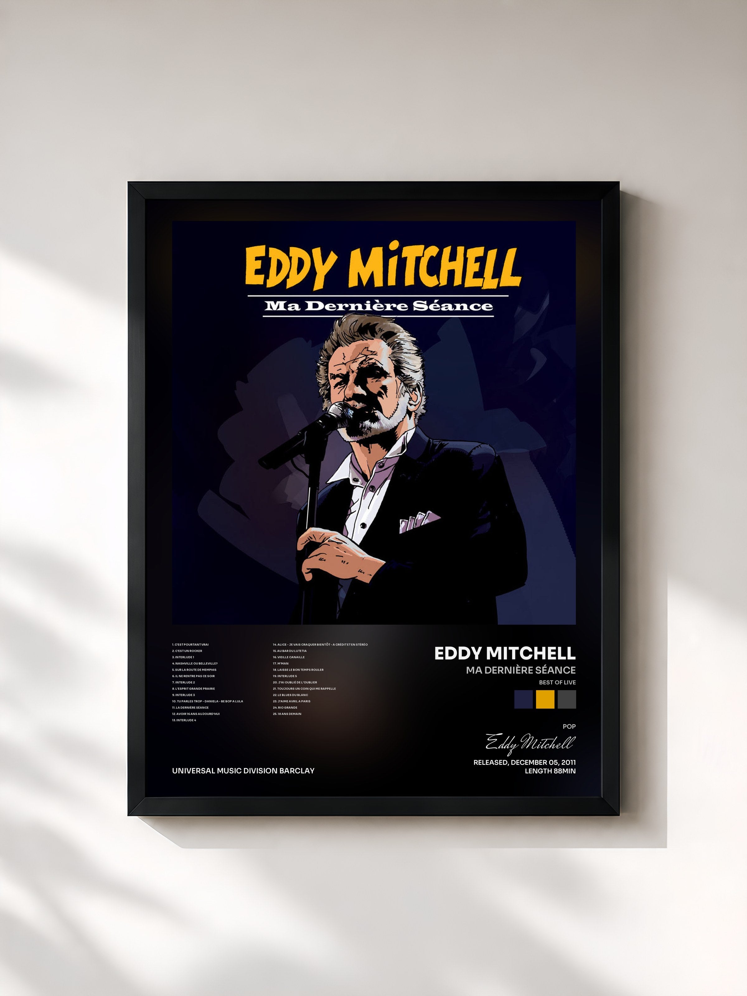 Eddy Mitchell · Ma Dernière Séance (Best of live)