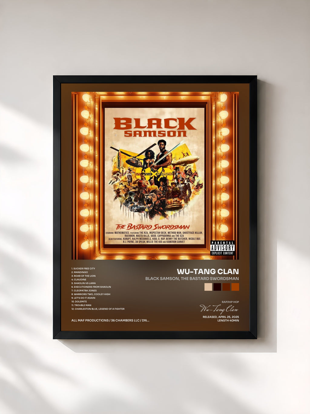 Wu-Tang Clan · Black Samson, the Bastard Swordsman