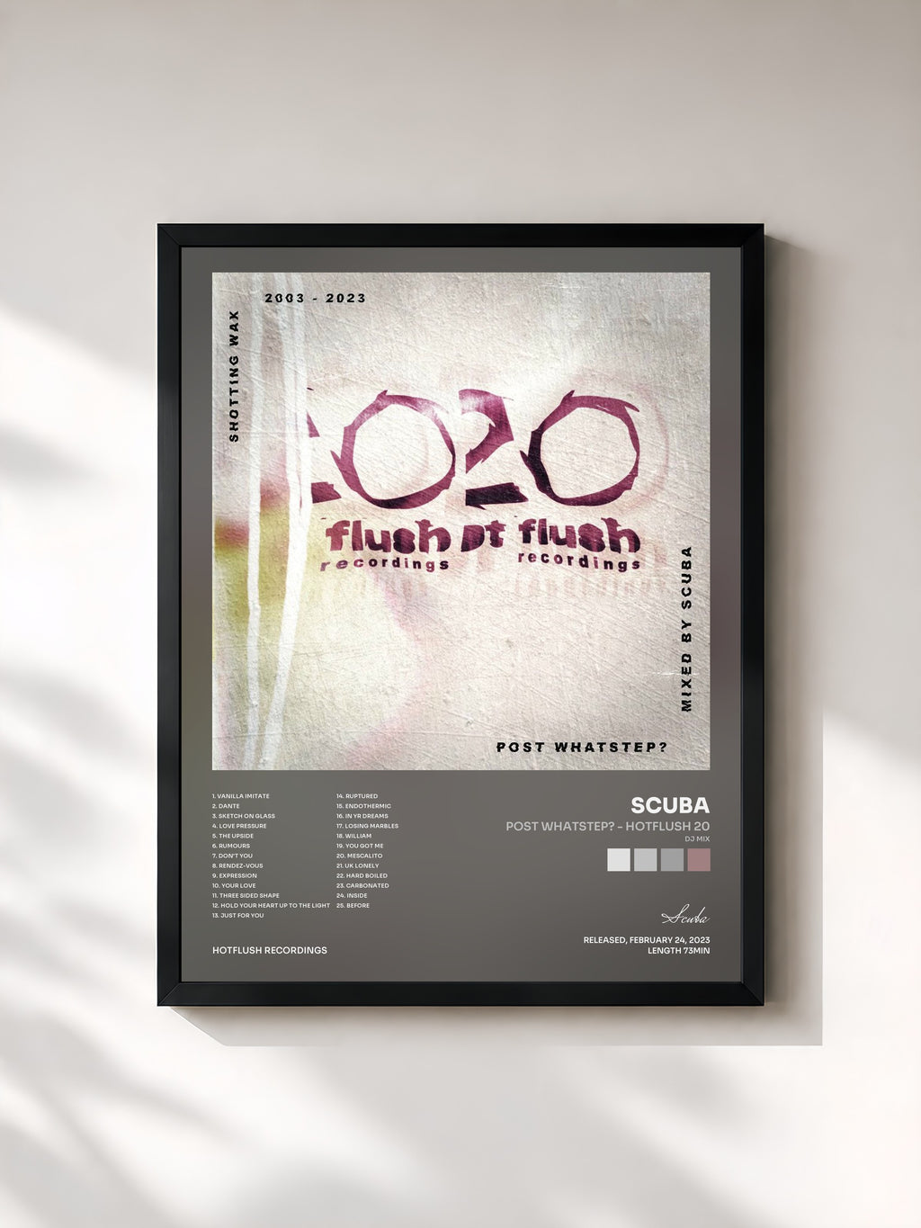 Scuba · Post Whatstep? - Hotflush 20 (DJ Mix)