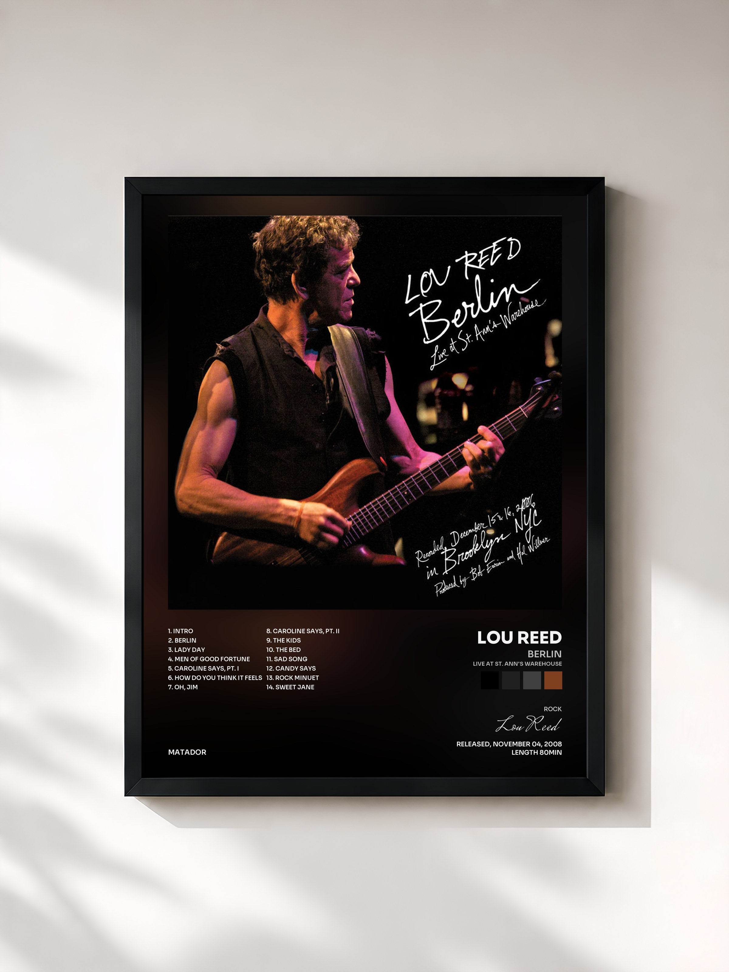 Lou Reed · Berlin (Live at St. Ann's Warehouse)