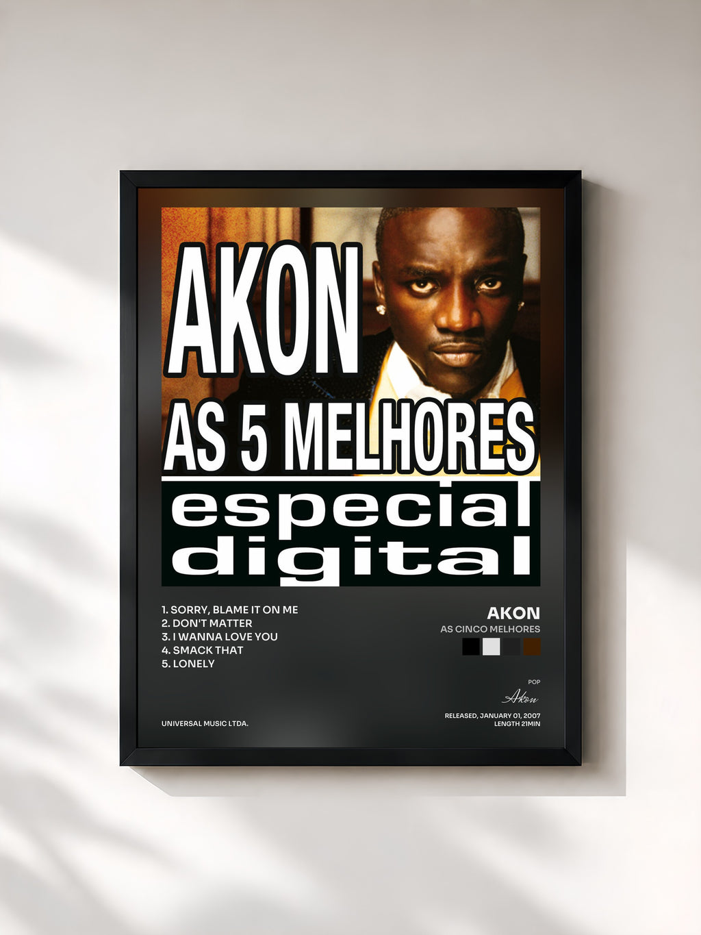Akon · As Cinco Melhores