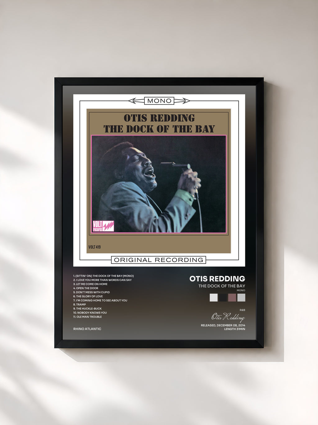 Otis Redding · The Dock of the Bay (Mono)