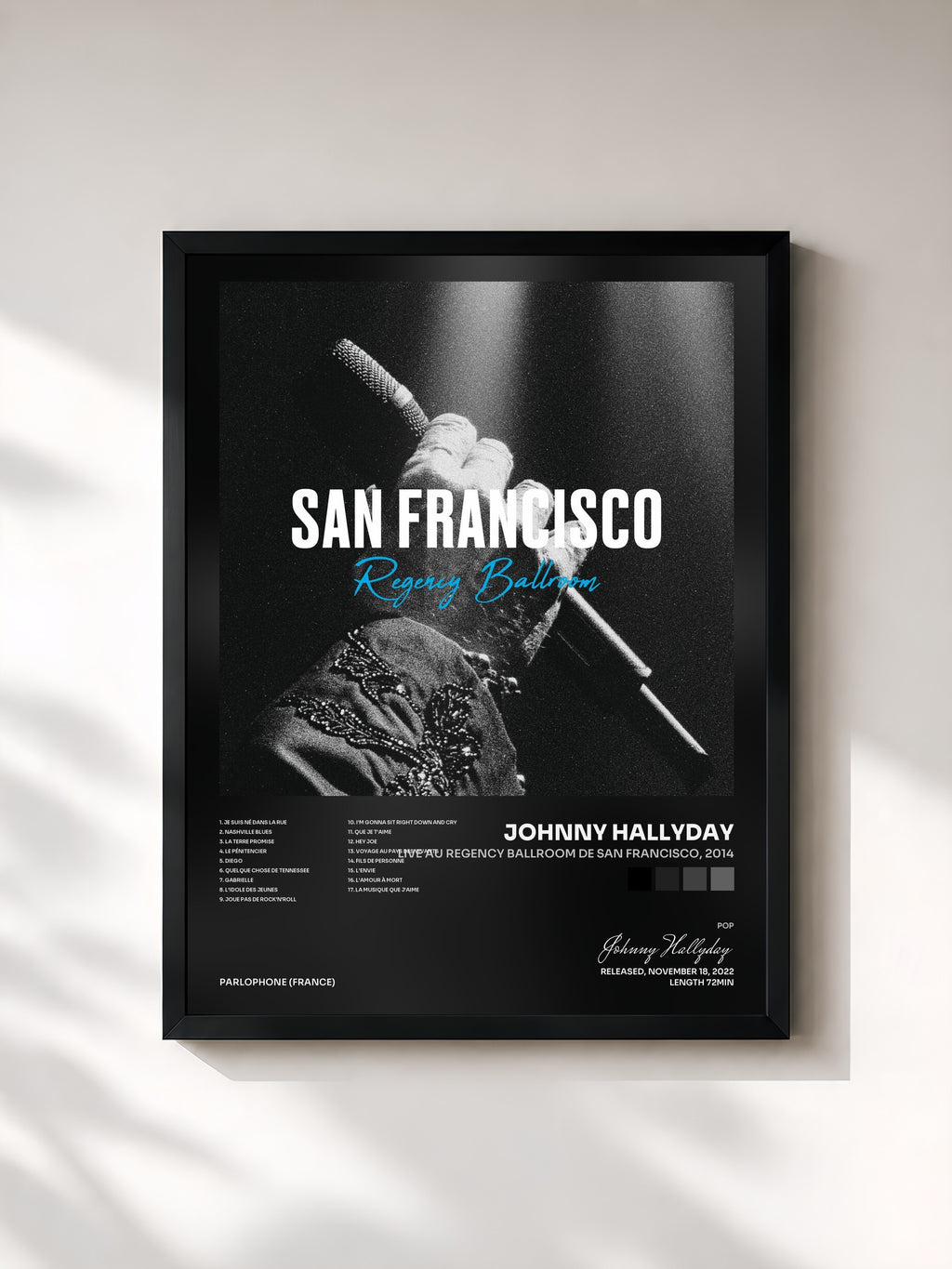 Johnny Hallyday · Live au Regency Ballroom de San Francisco, 2014