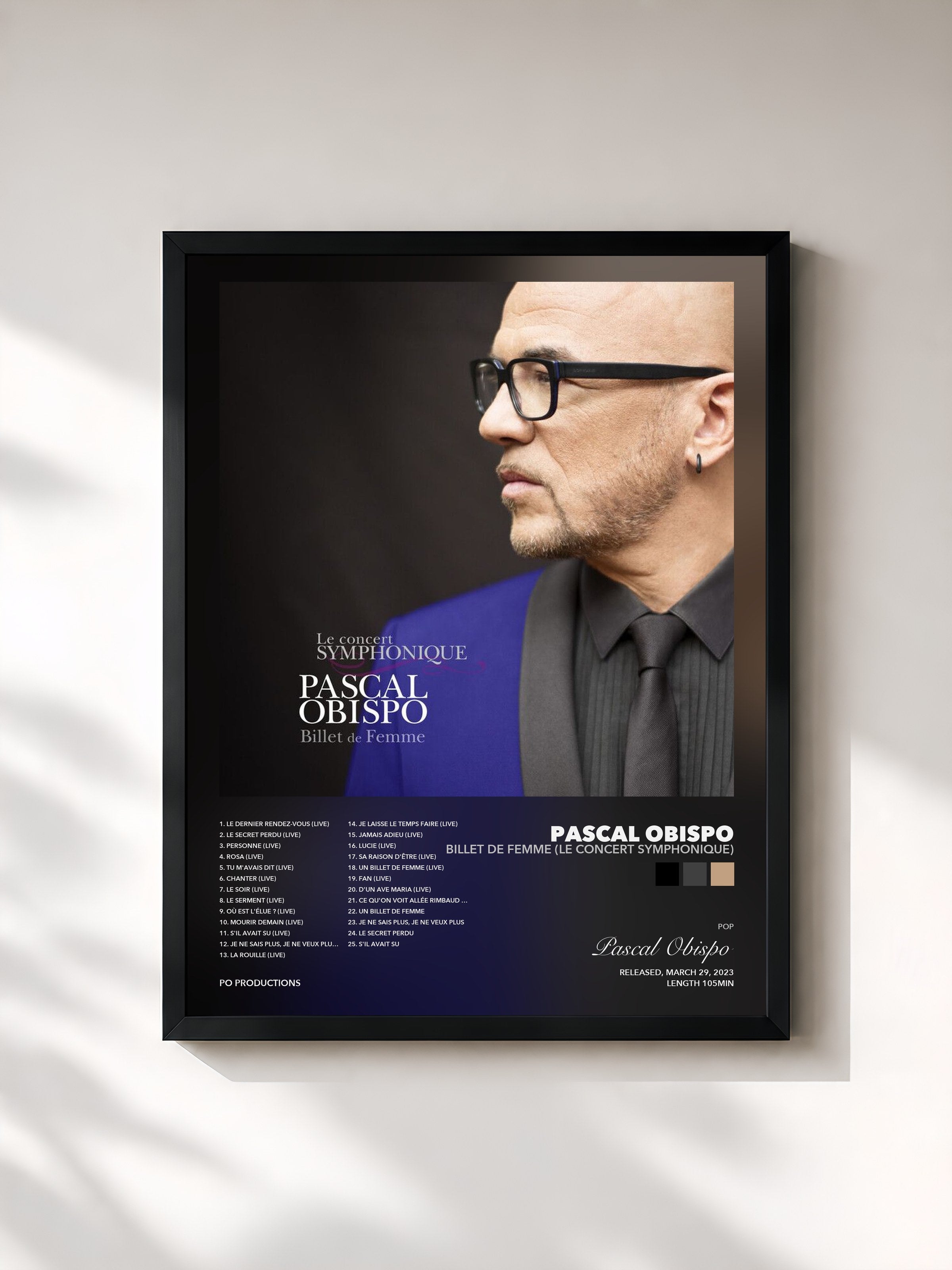 Pascal Obispo – Billet de femme (Le concert symphonique)