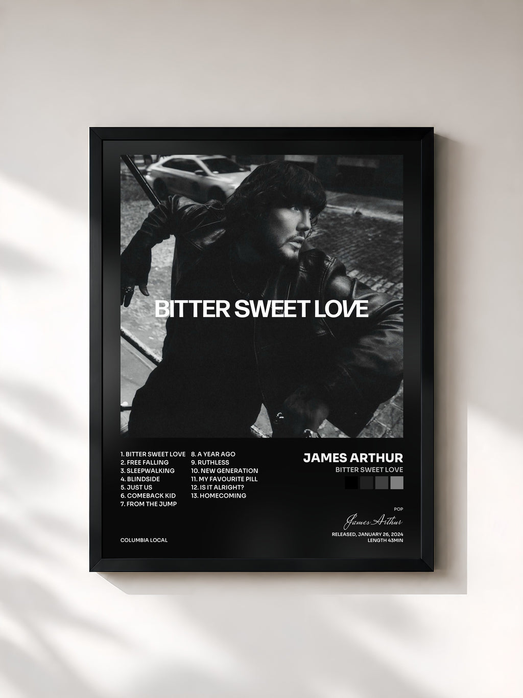 James Arthur · Bitter Sweet Love