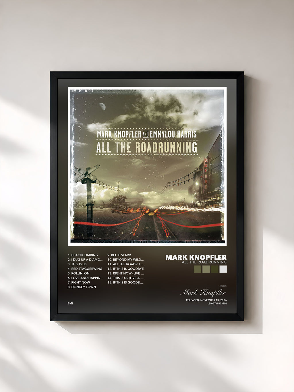 Mark Knopfler – All The Roadrunning