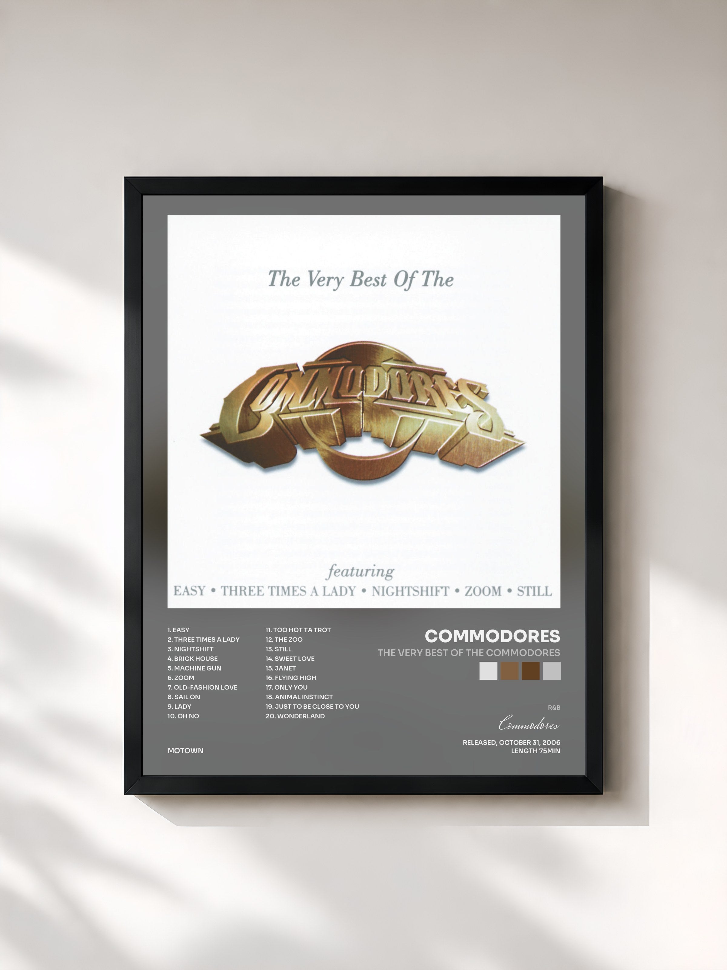 Commodores · The Very Best Of The Commodores