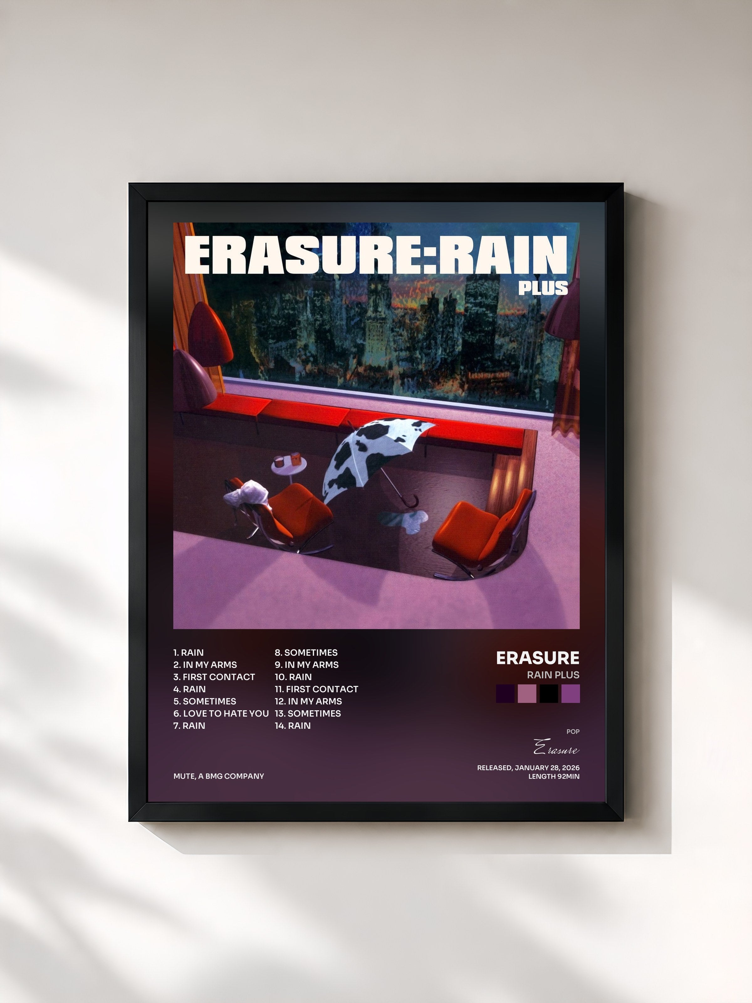 Erasure · Rain Plus