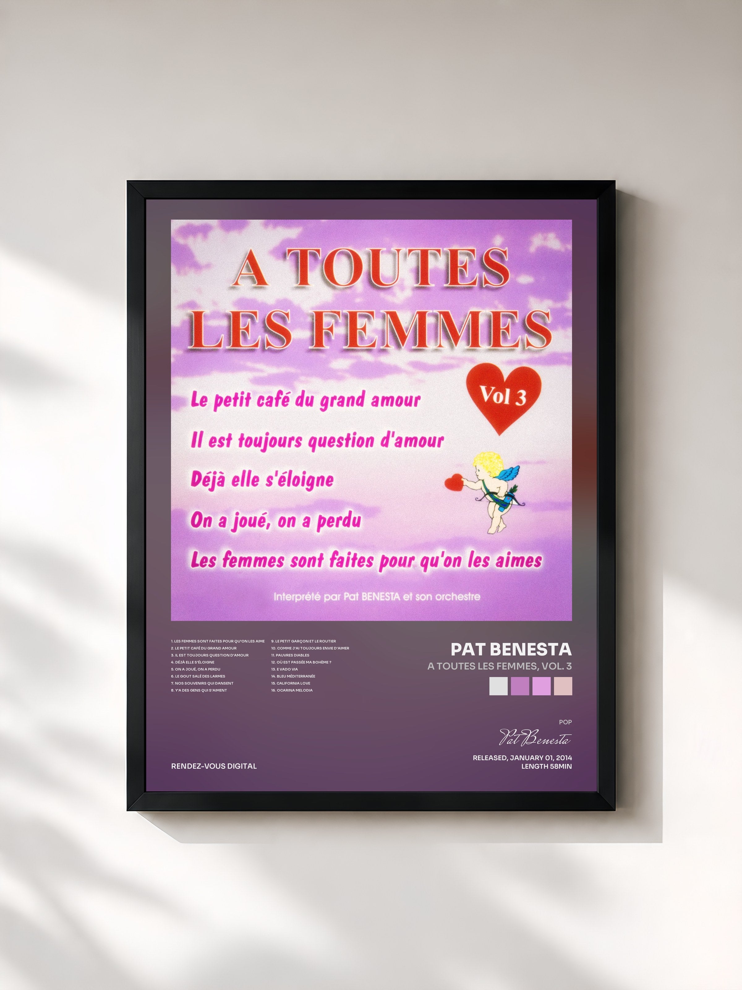 Pat Benesta · A toutes les femmes, Vol. 3