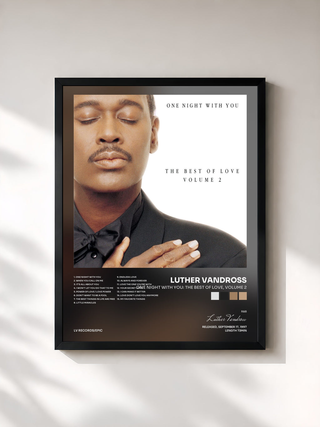 Luther Vandross · One Night With You: The Best Of Love, Volume 2