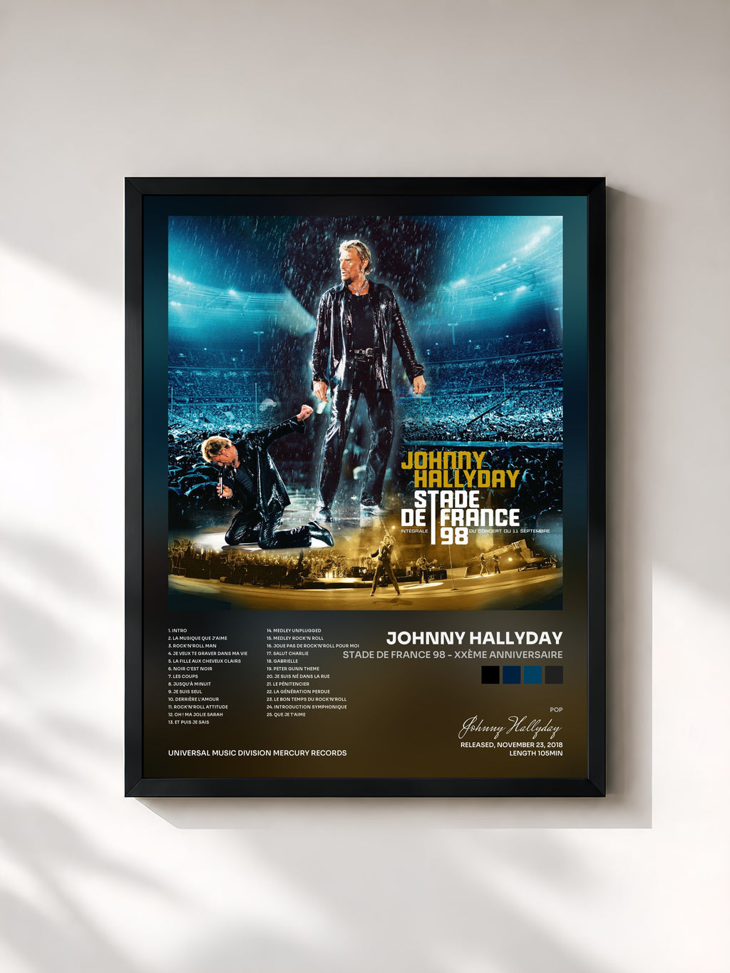 Johnny Hallyday · Stade de France 98 - XXème anniversaire