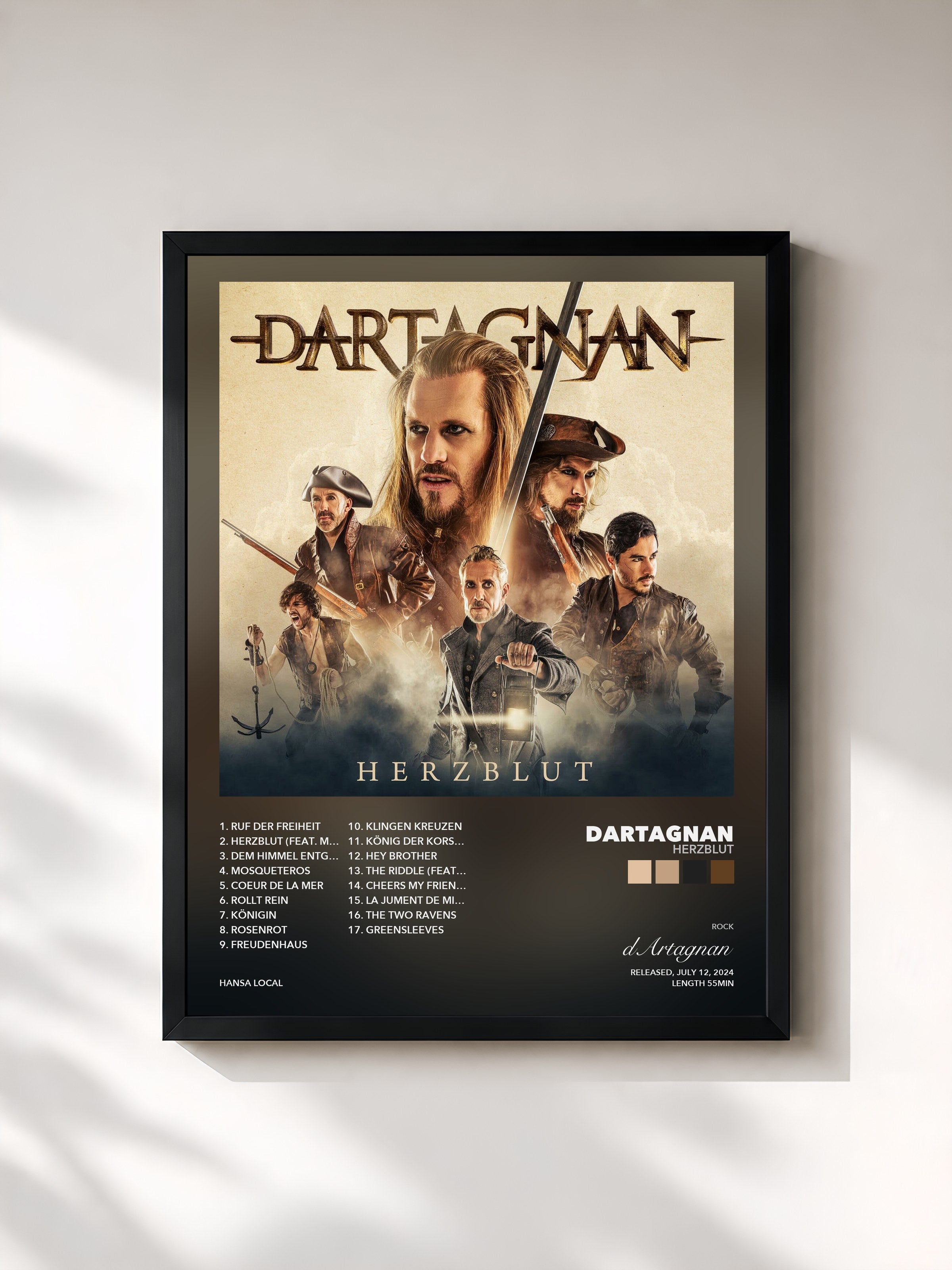 dArtagnan · Herzblut