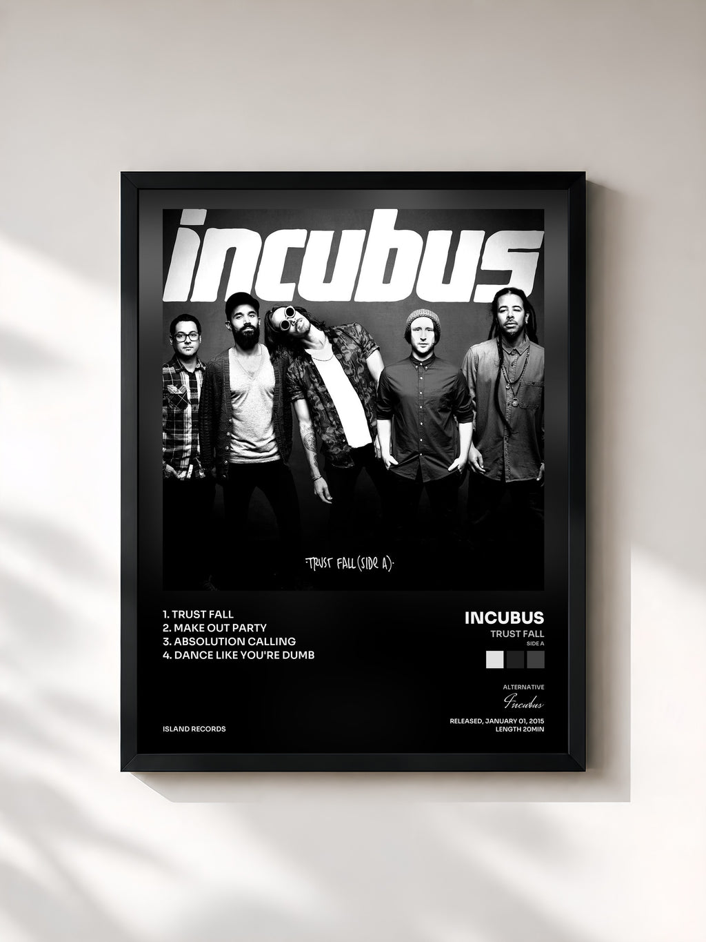 Incubus · Trust Fall (Side A)