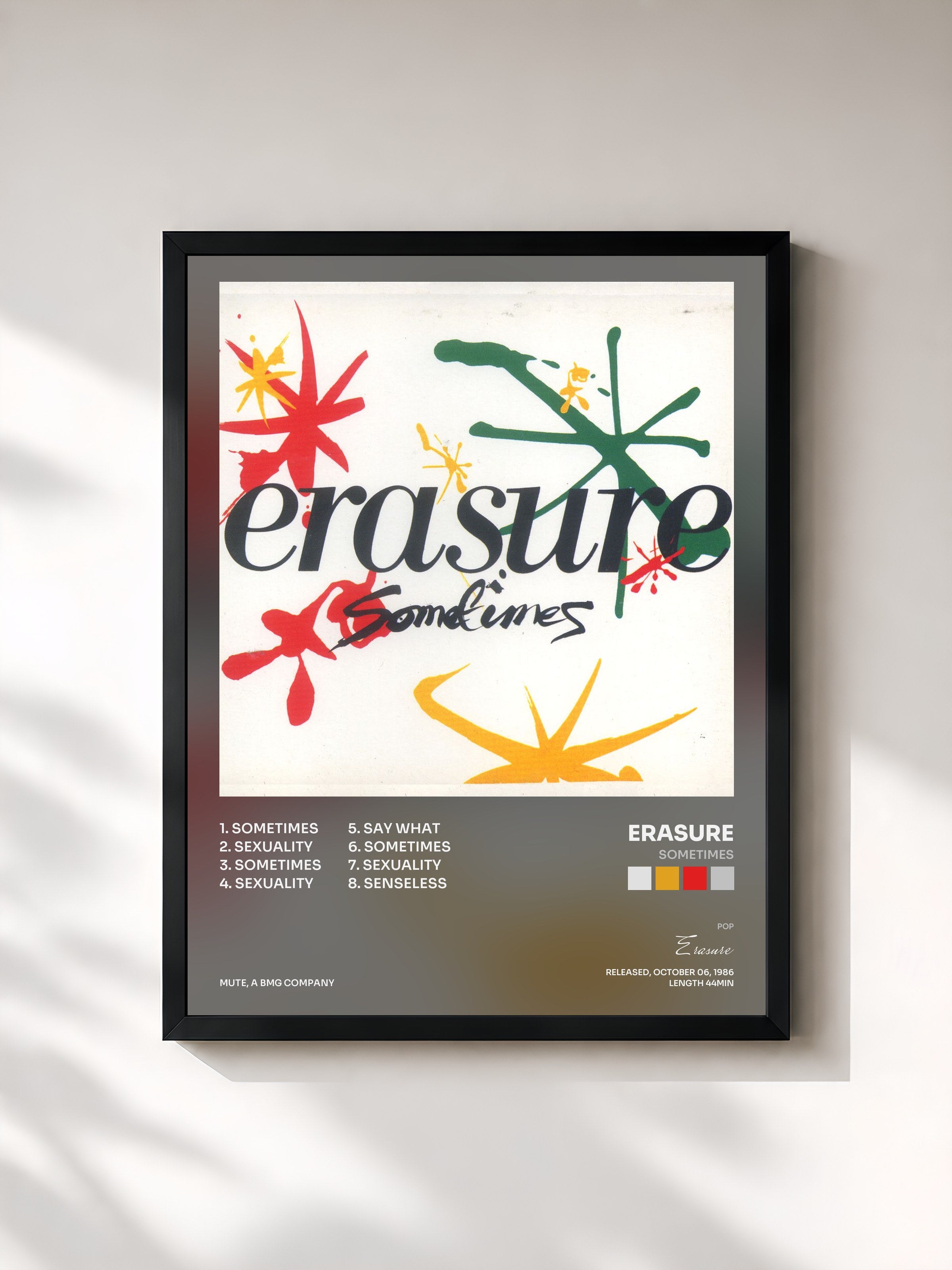 Erasure · Sometimes