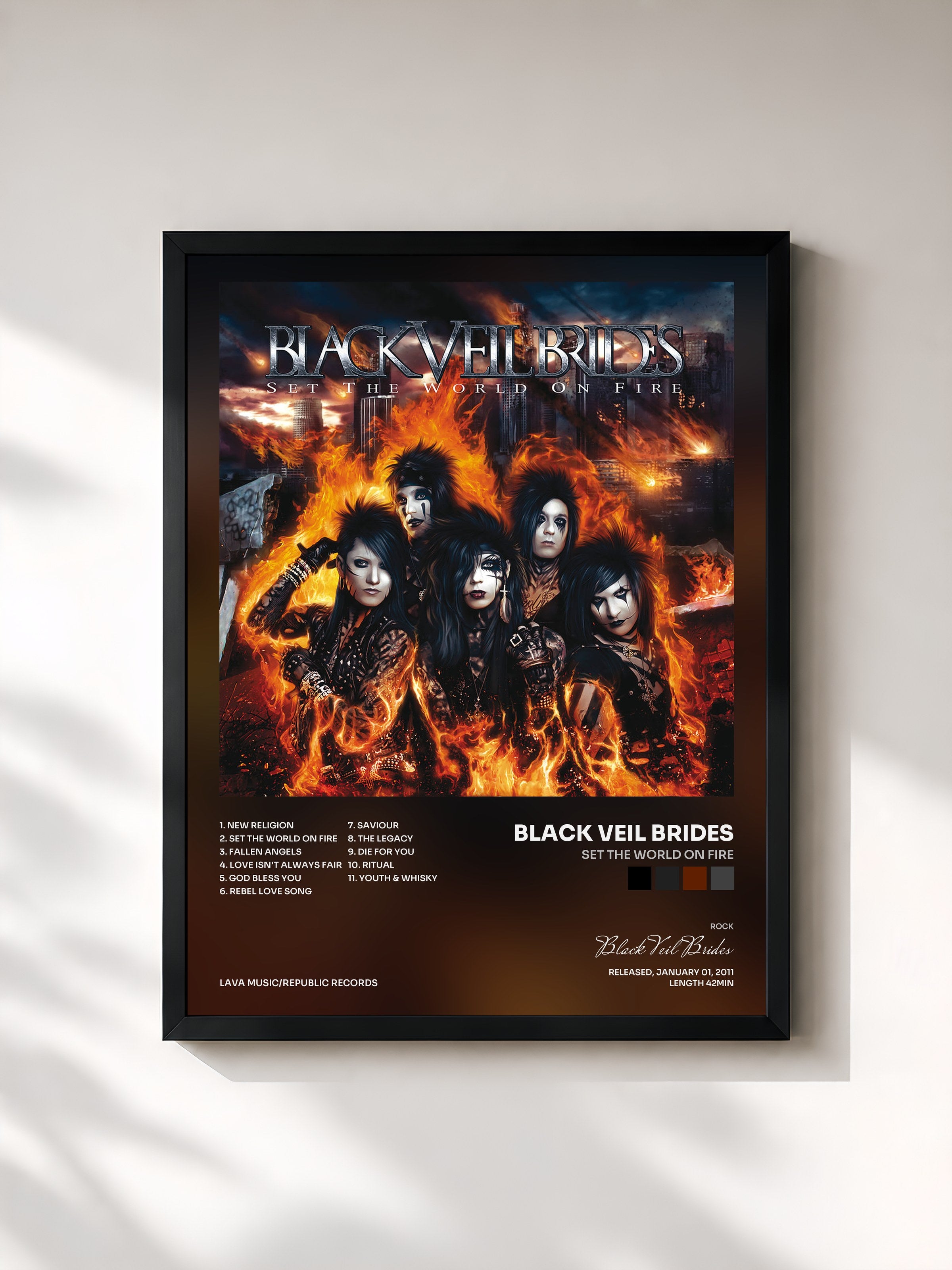 Black Veil Brides · Set The World On Fire