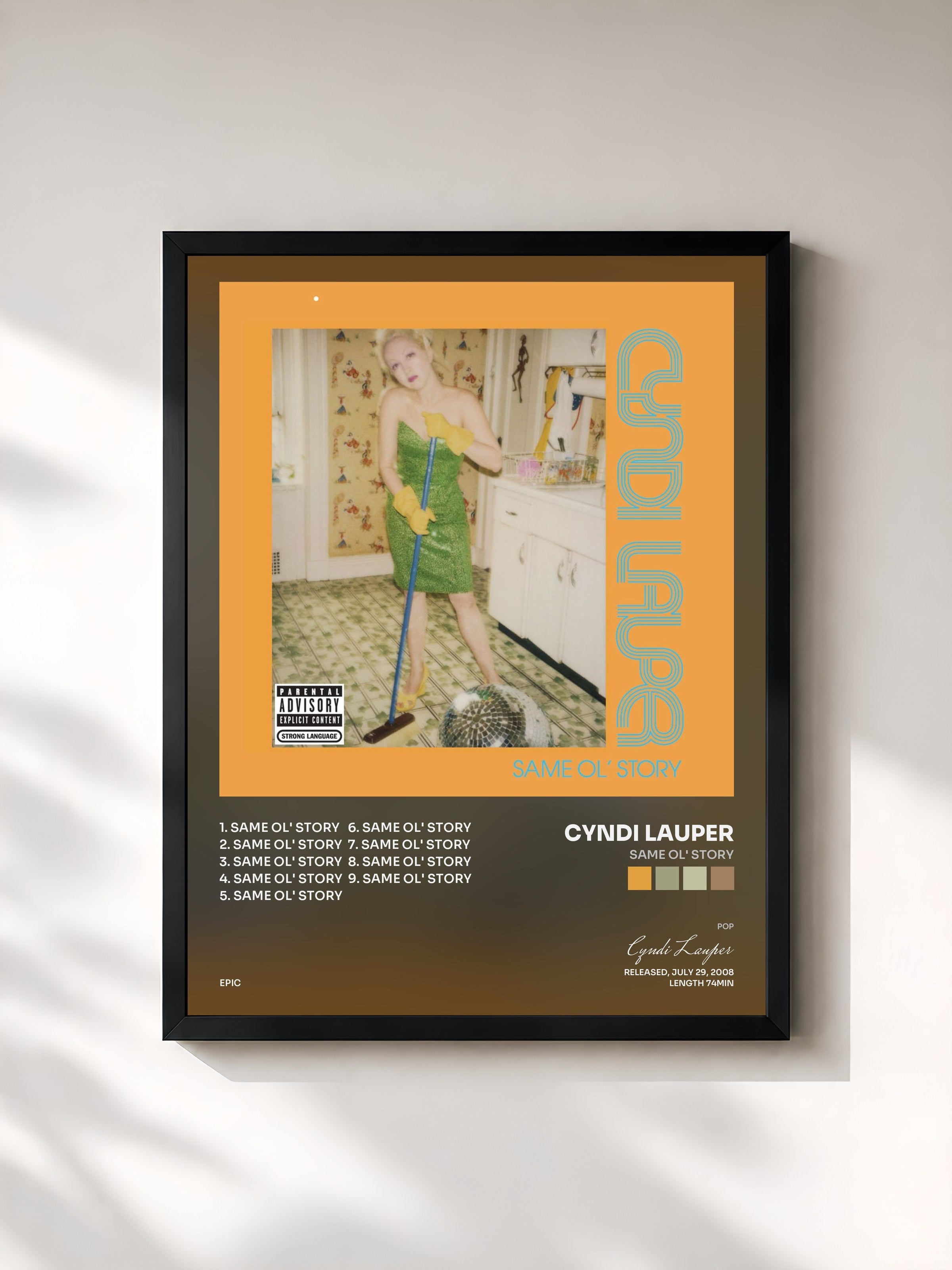 Cyndi Lauper · Same Ol' Story