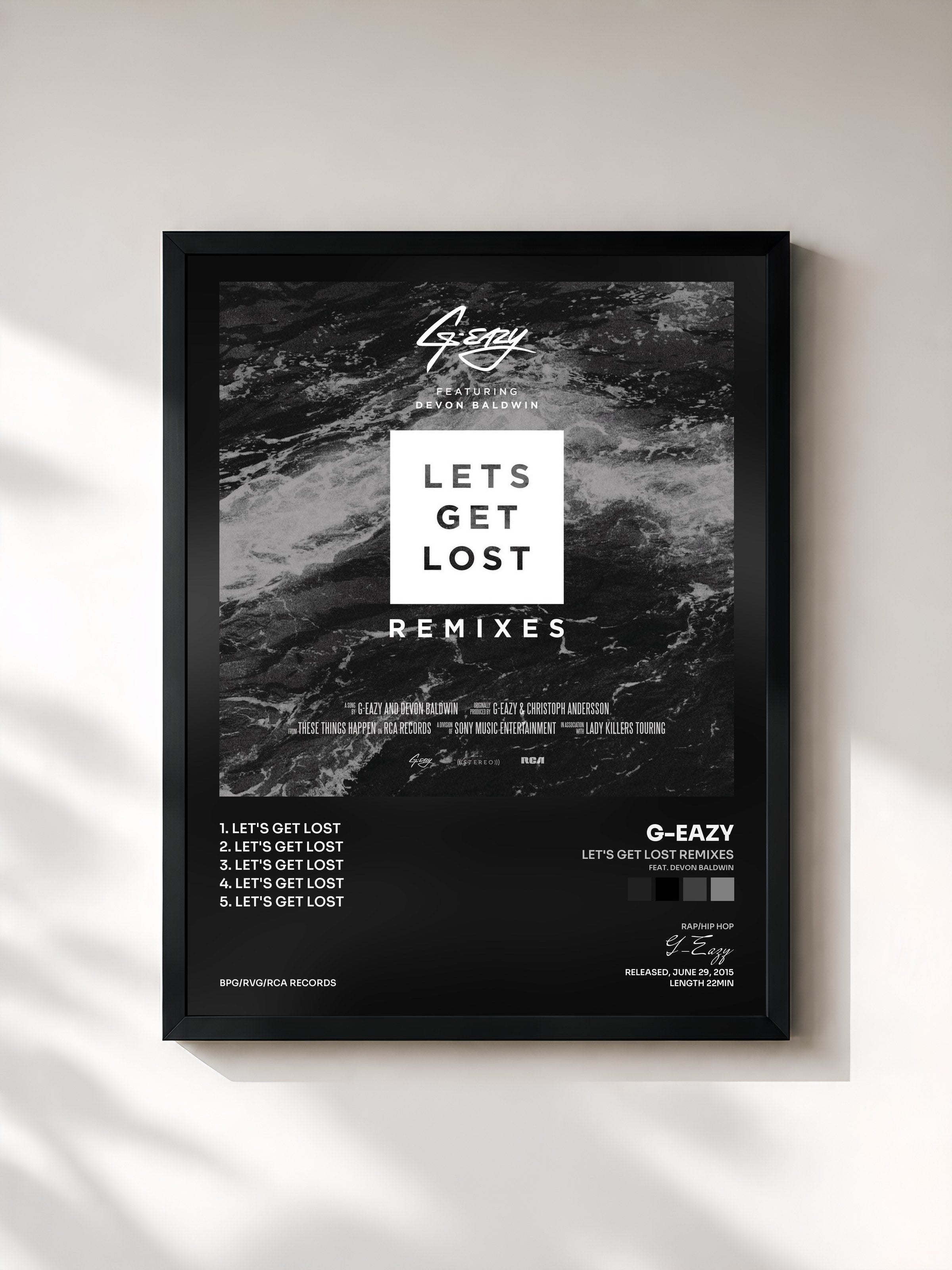 G-Eazy · Let's Get Lost Remixes (feat. Devon Baldwin)