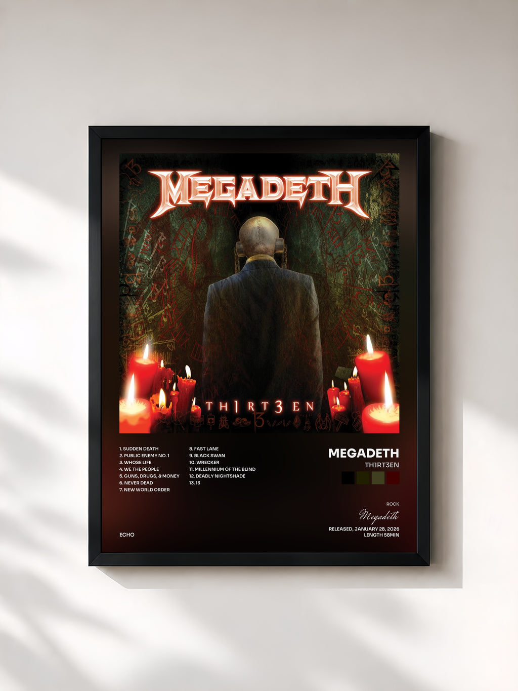 Megadeth · Th1rt3en