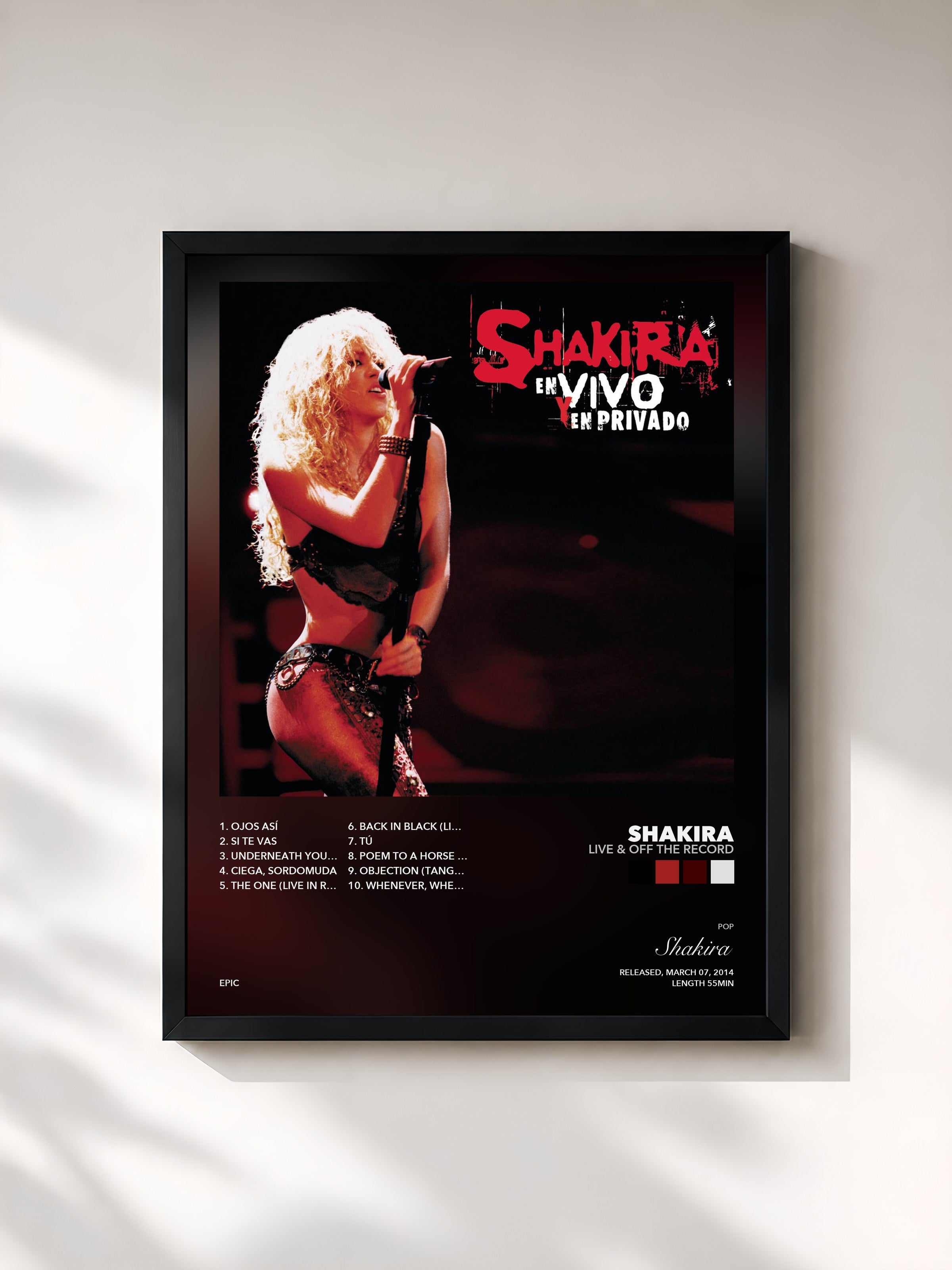 Shakira – Live & Off The Record