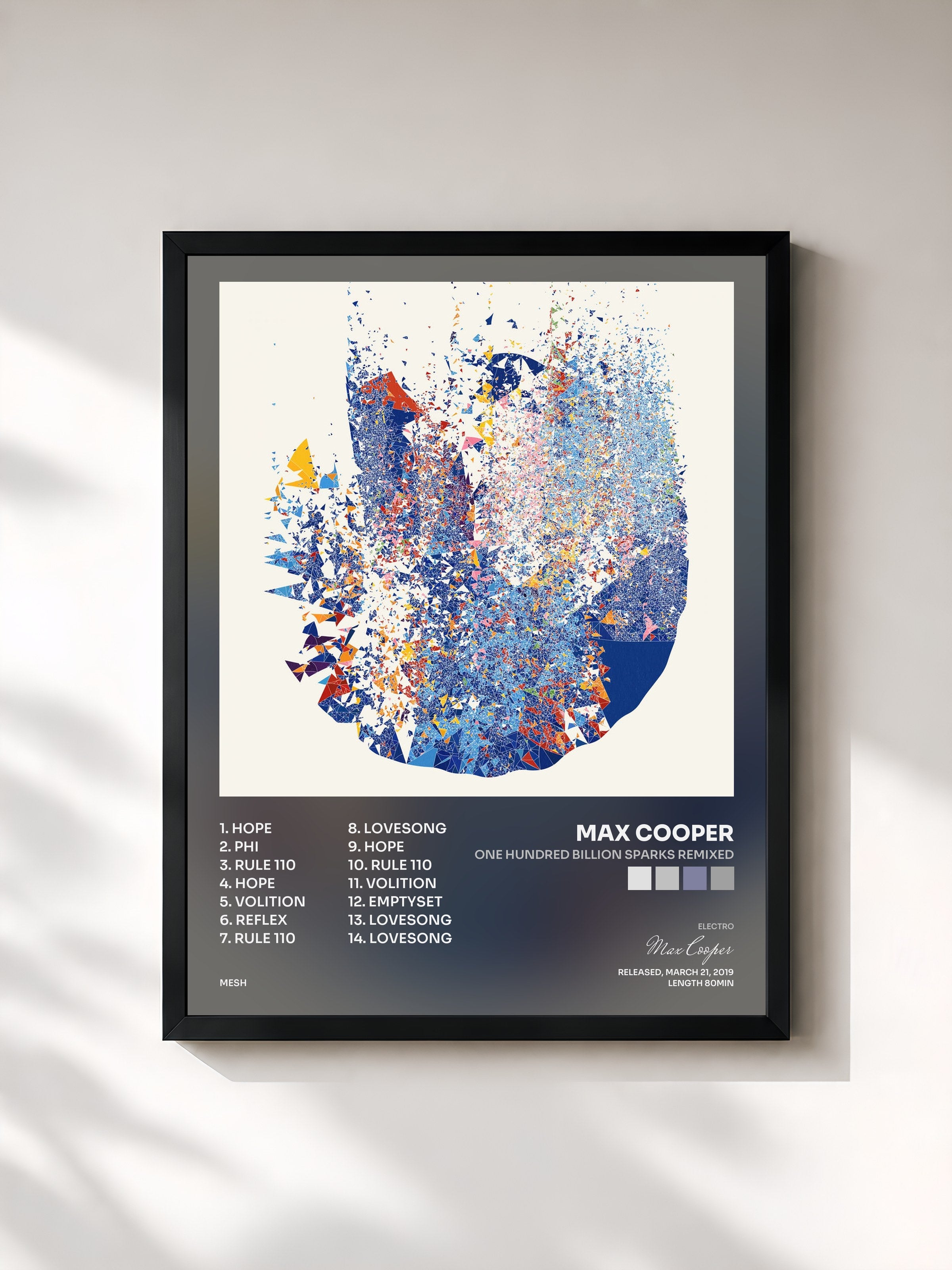 Max Cooper · One Hundred Billion Sparks Remixed