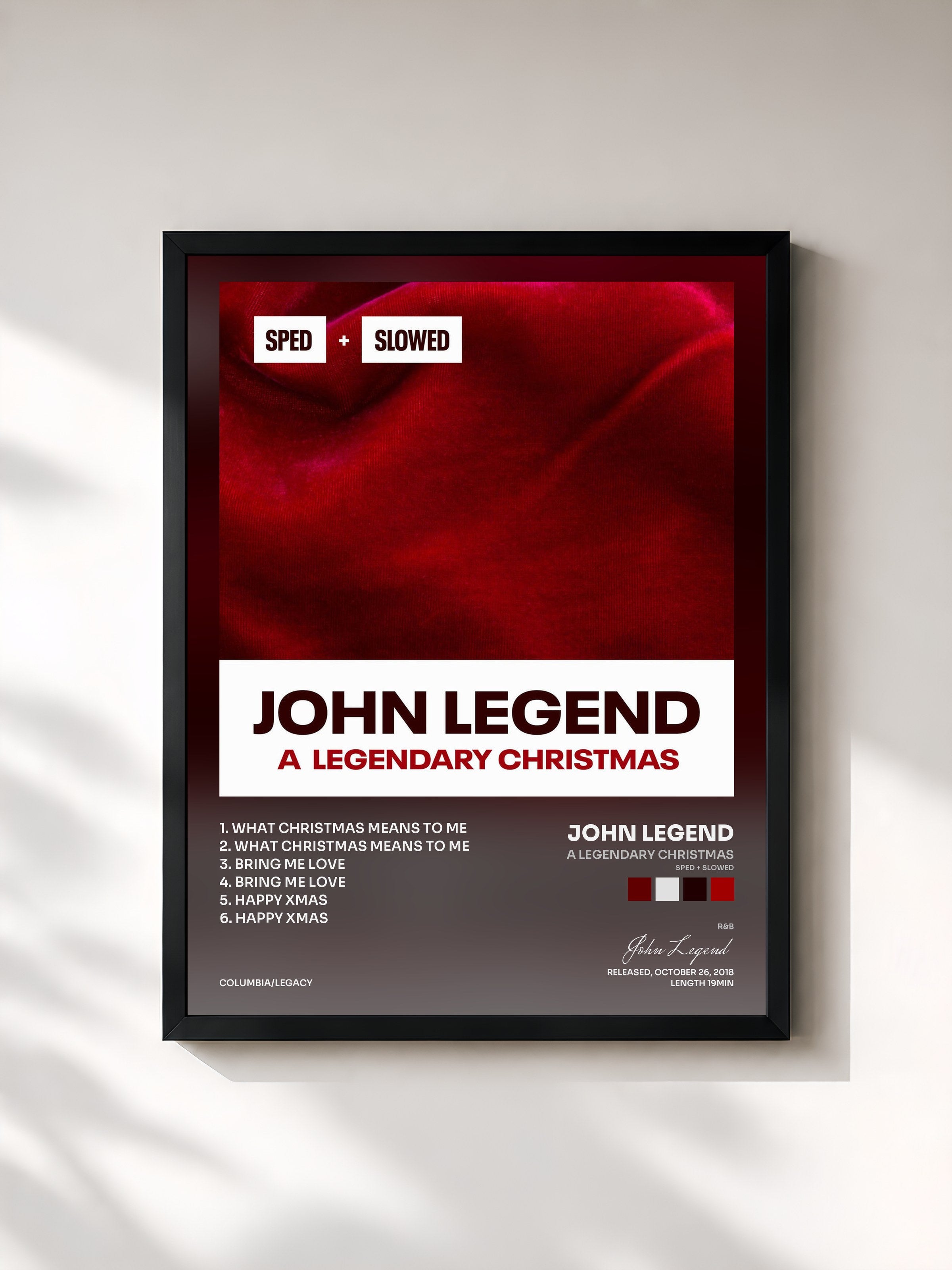 John Legend · A Legendary Christmas (Sped + Slowed)