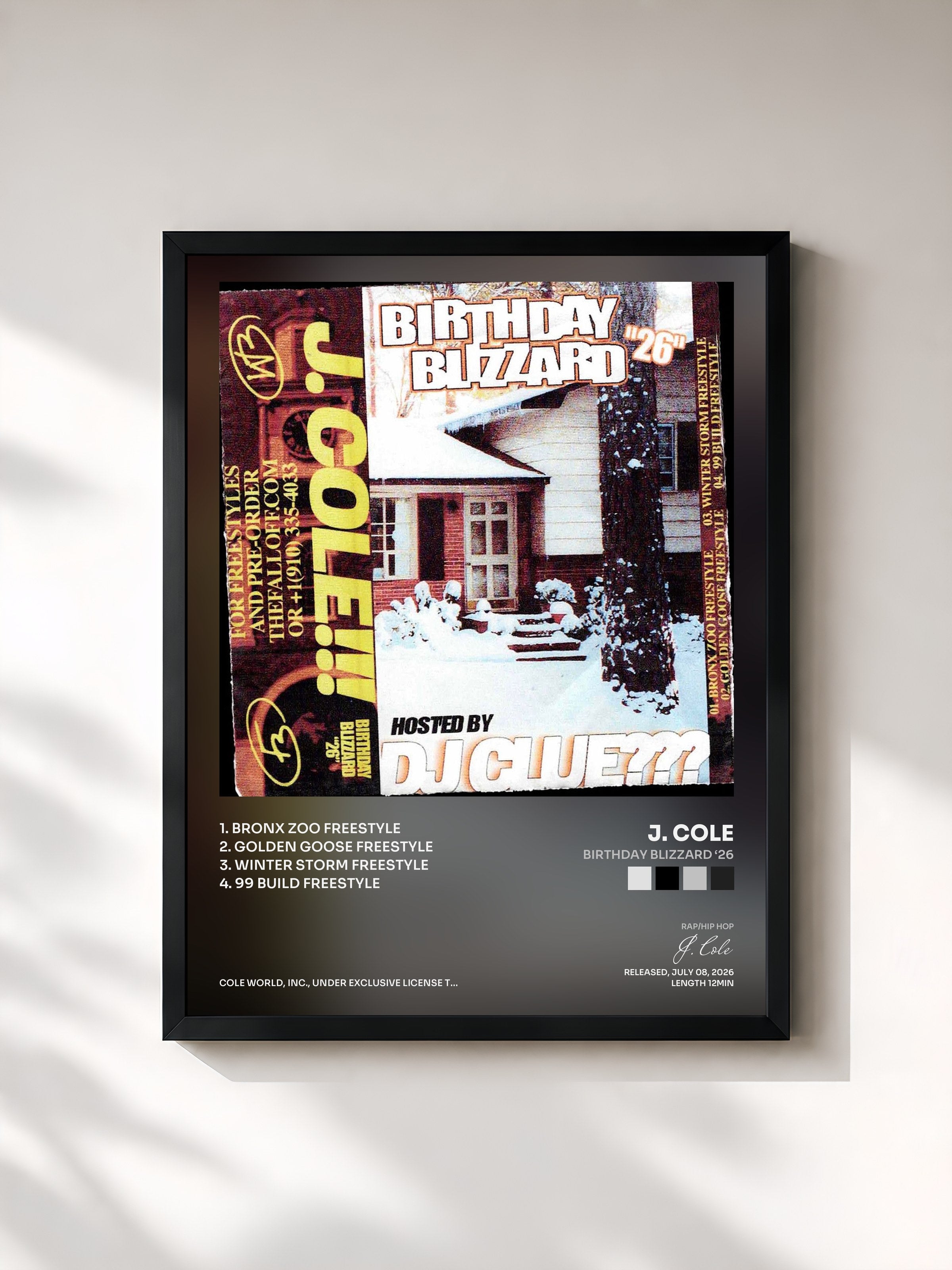 J. Cole · Birthday Blizzard ‘26