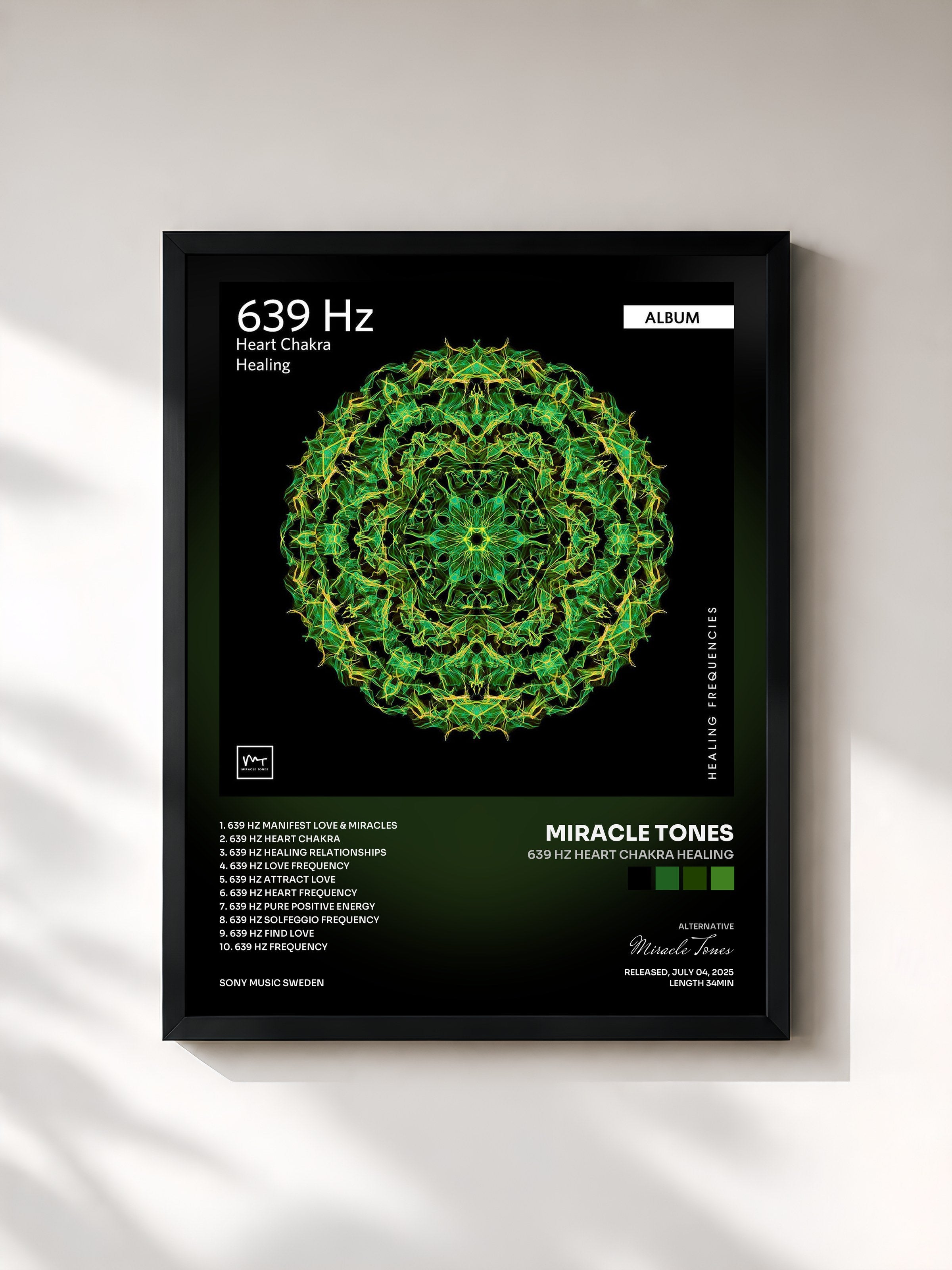 Miracle Tones · 639 Hz Heart Chakra Healing