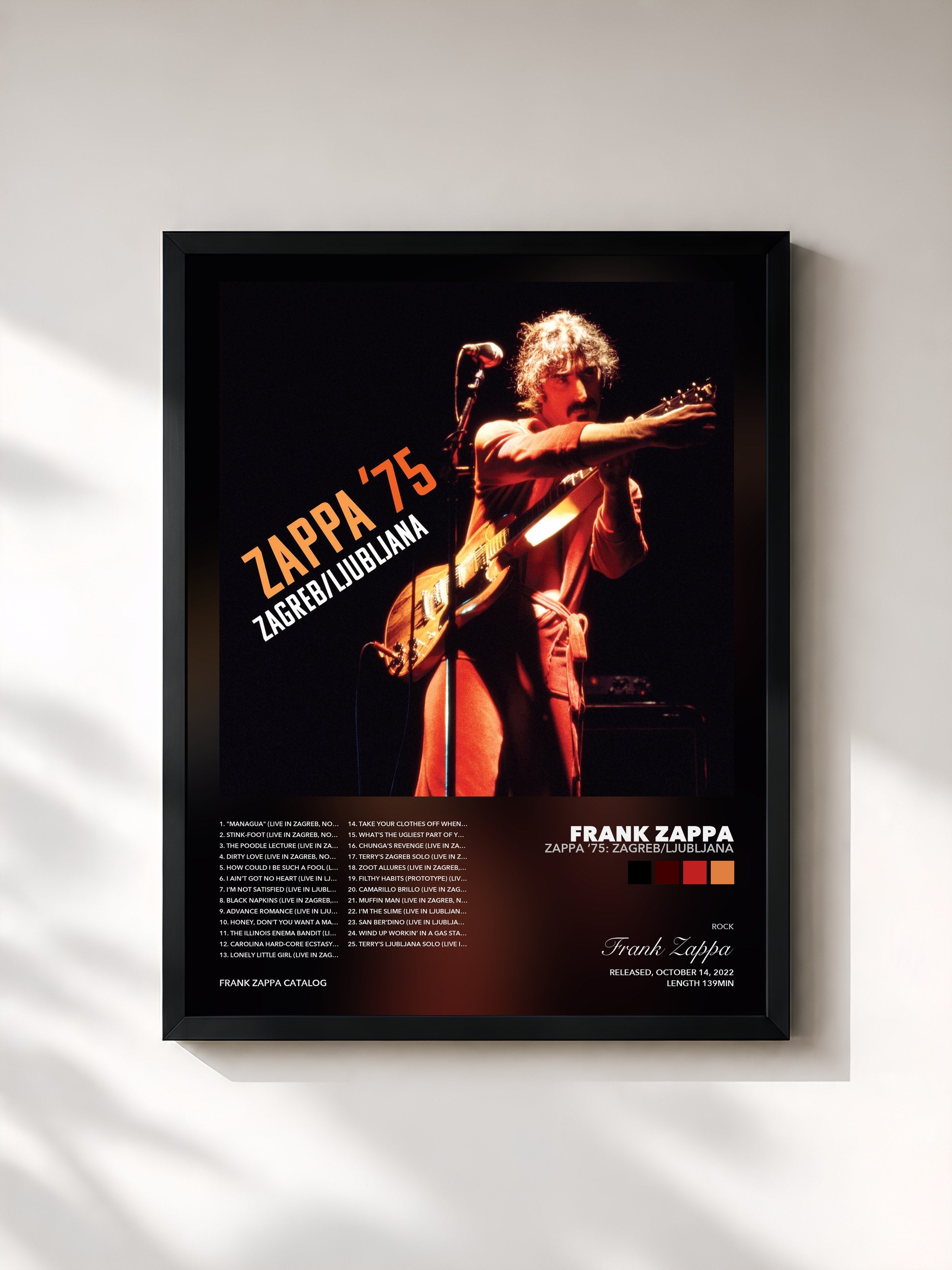 Frank Zappa – ZAPPA ’75: Zagreb/Ljubljana
