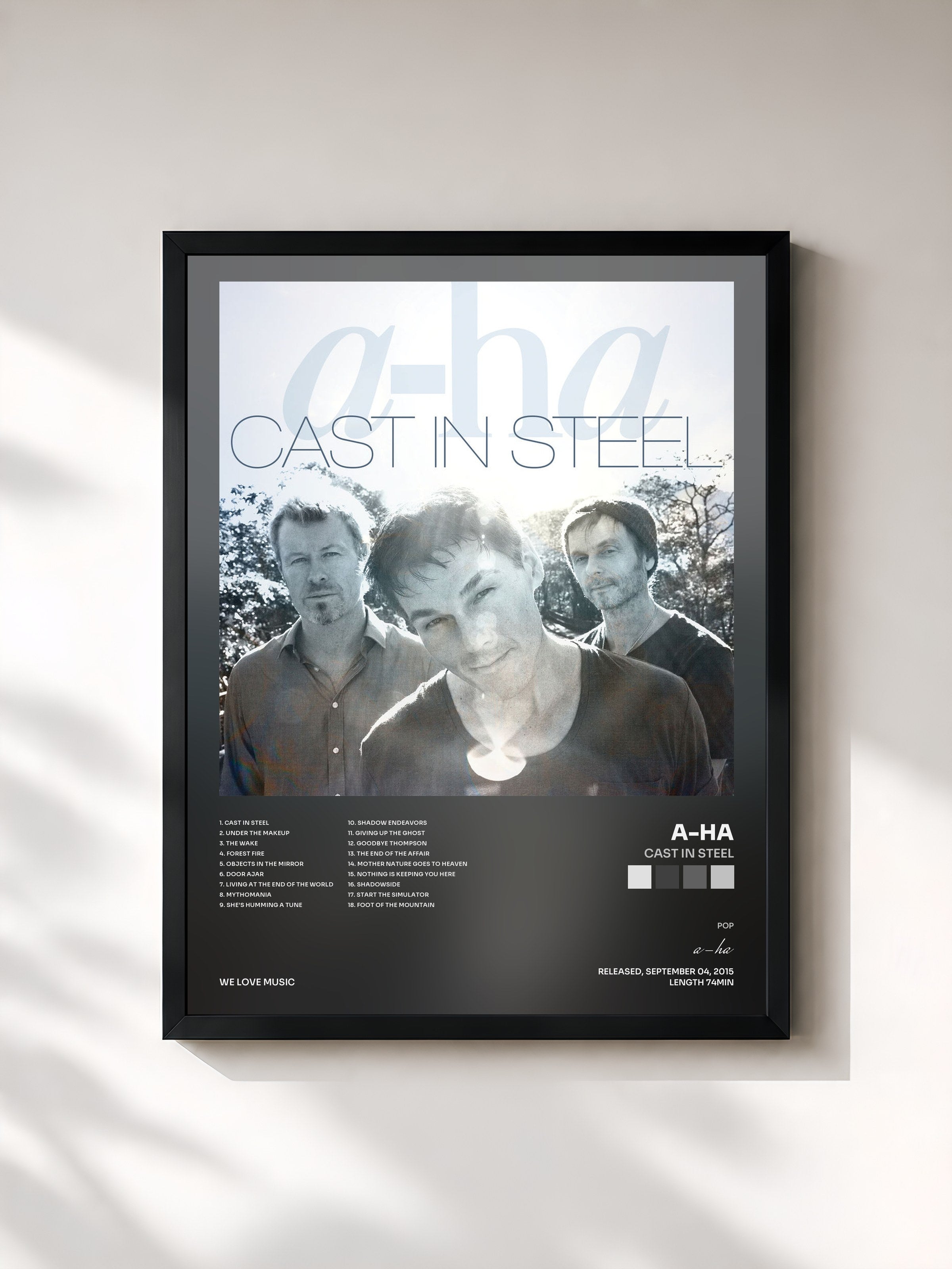 a-ha · Cast In Steel