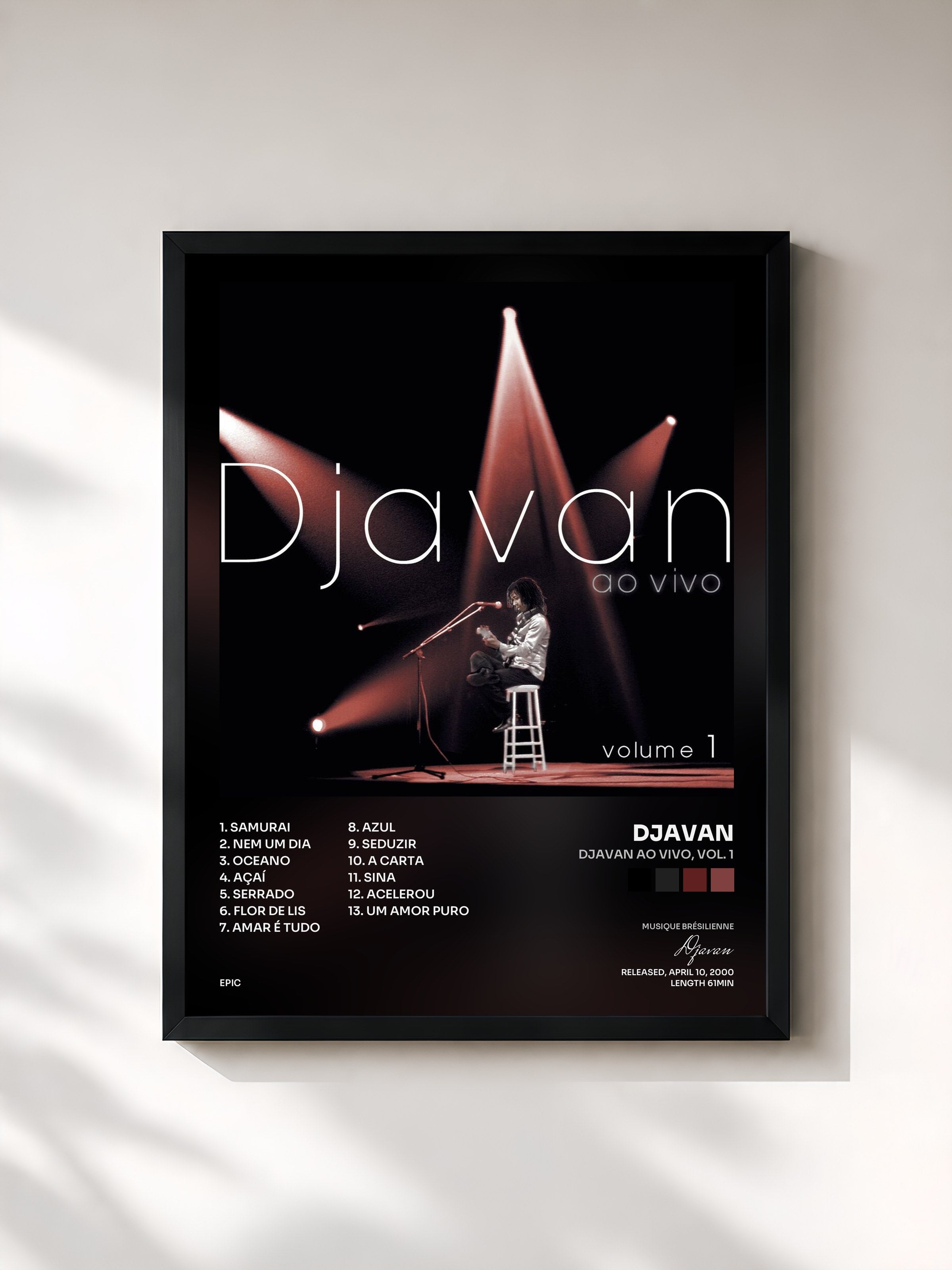 Djavan · Djavan Ao Vivo, Vol. 1