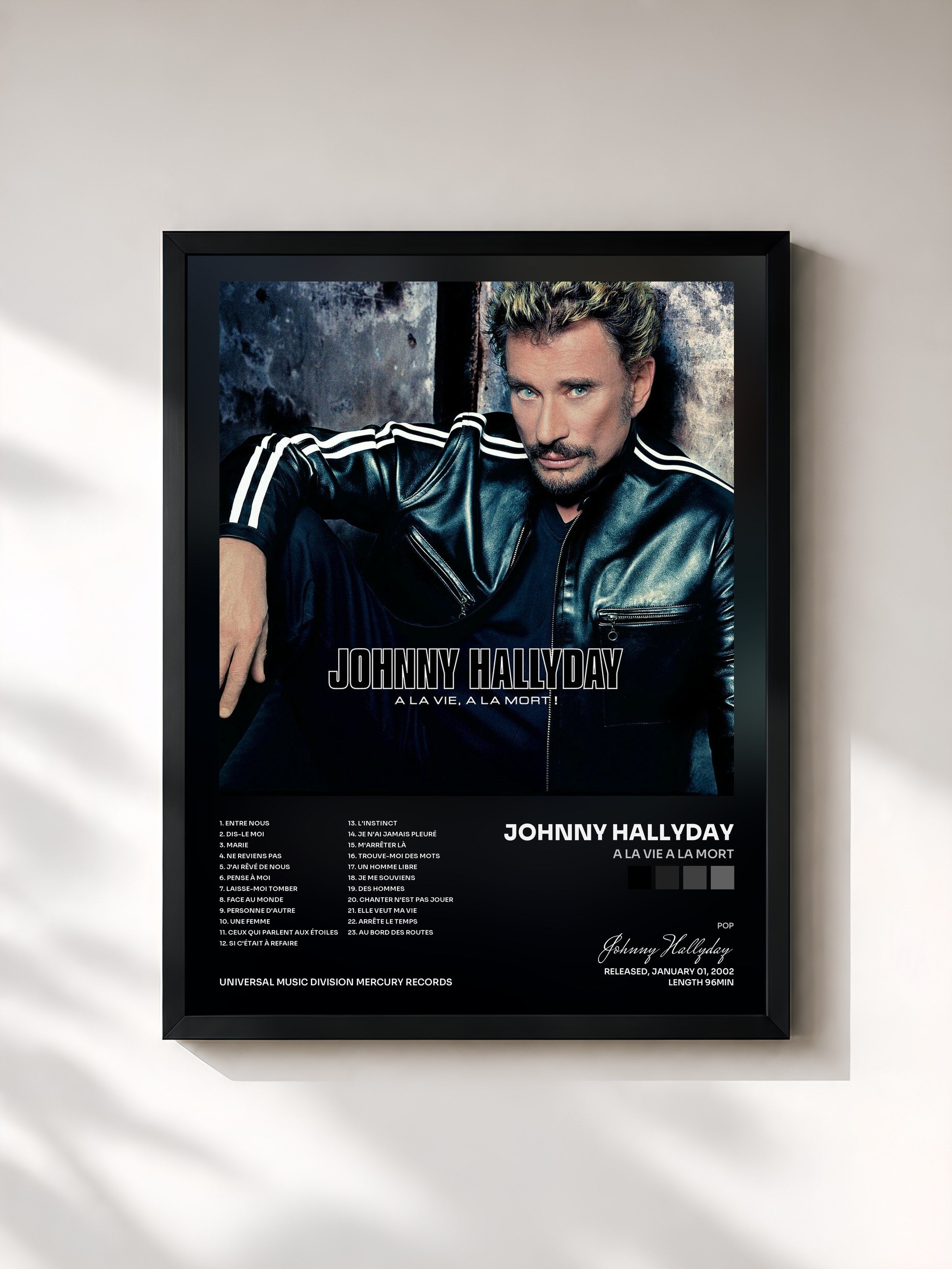 Johnny Hallyday · A La Vie A La Mort