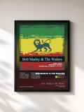Tableau de l'album Collections de Bob Marley & The Wailers, imprimé et encadré en France