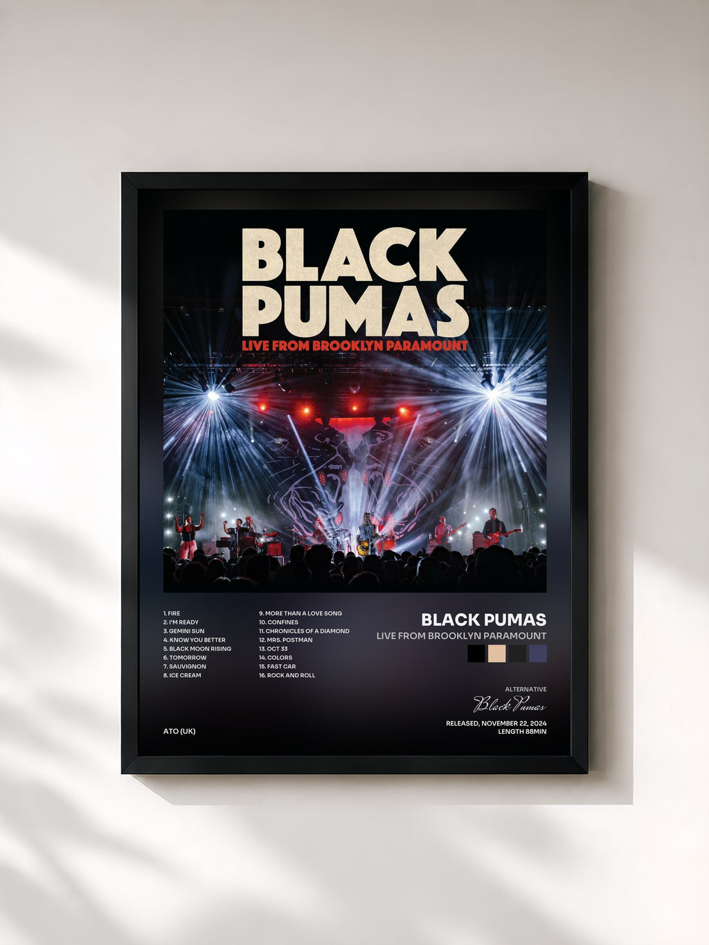 Black Pumas · Live from Brooklyn Paramount