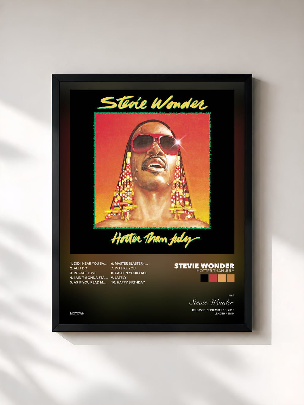 Stevie Wonder · Hotter Than July