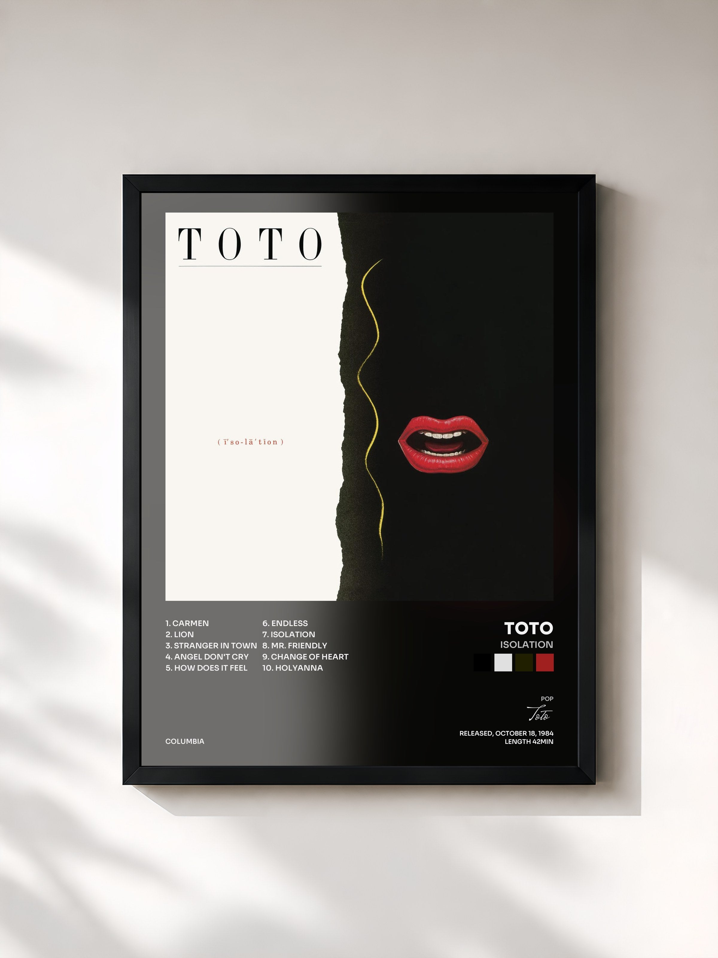 Toto · Isolation