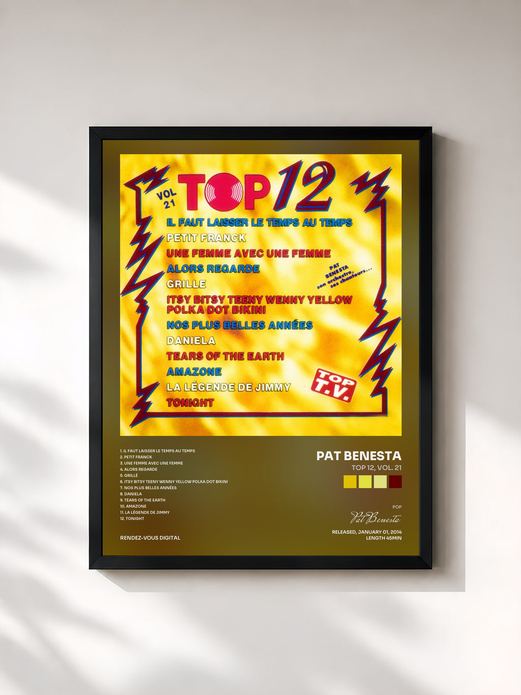 Pat Benesta · Top 12, Vol. 21