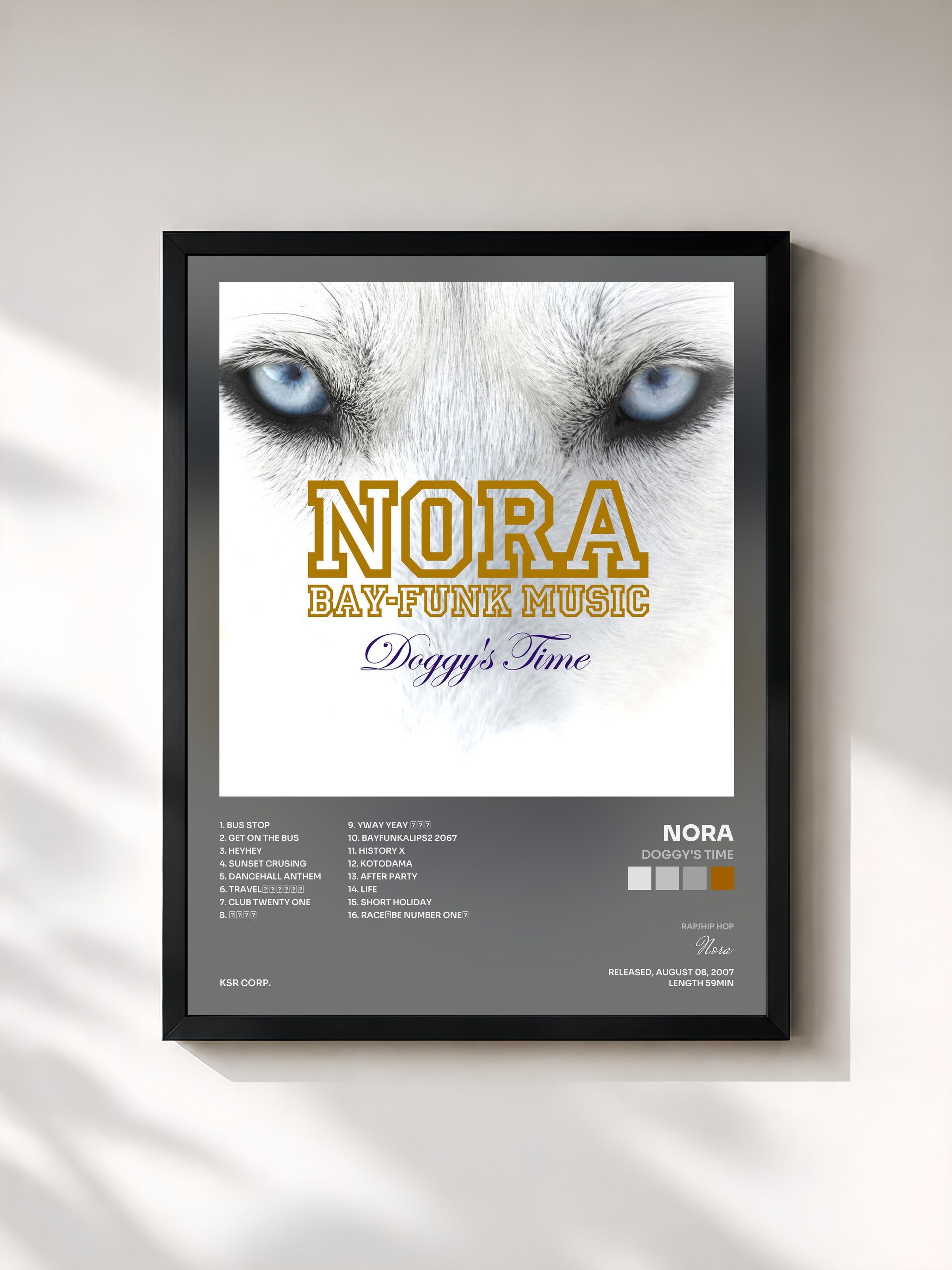 Nora · DOGGY'S TIME