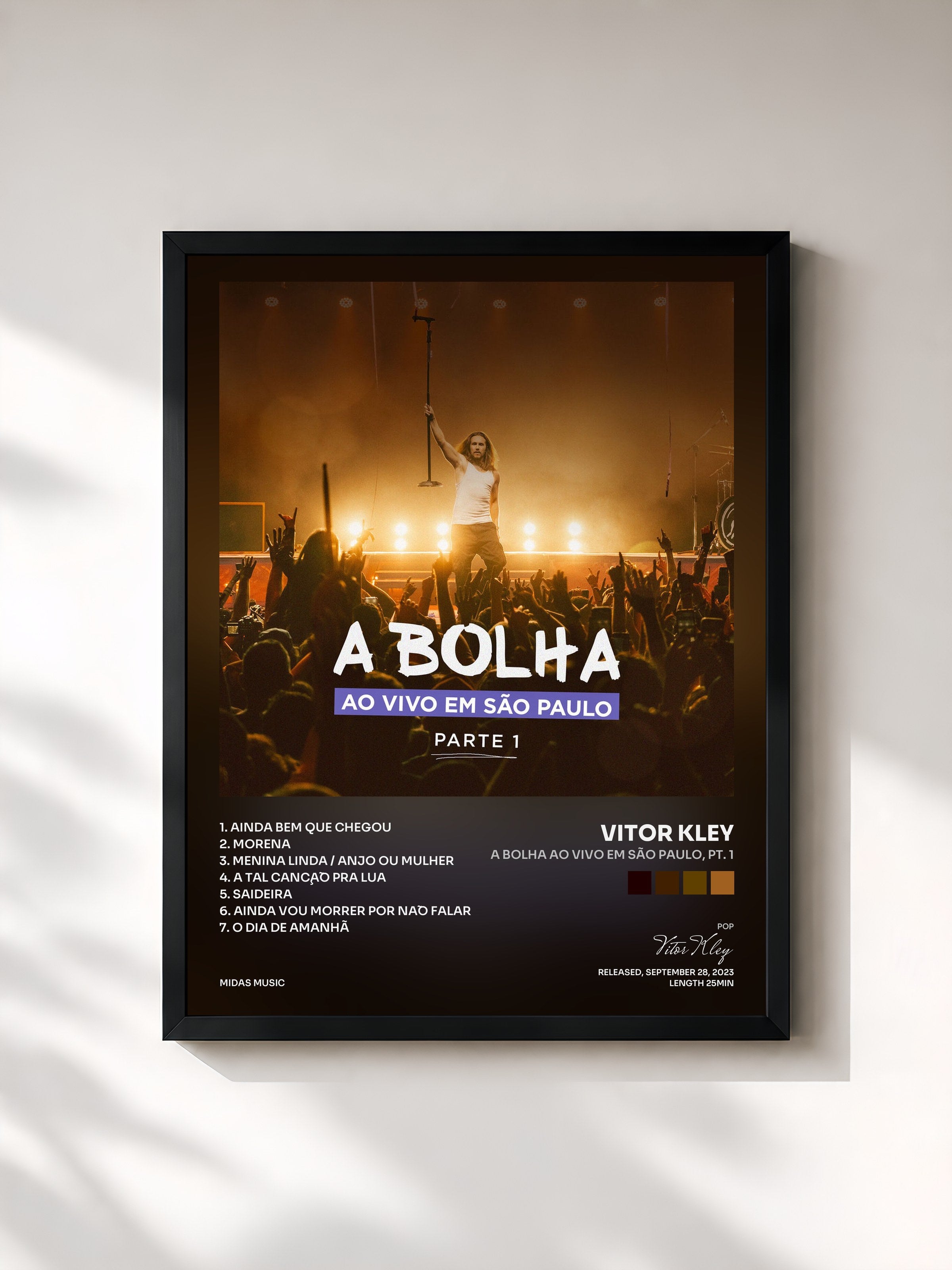 Vitor Kley · A Bolha Ao Vivo em São Paulo, Pt. 1