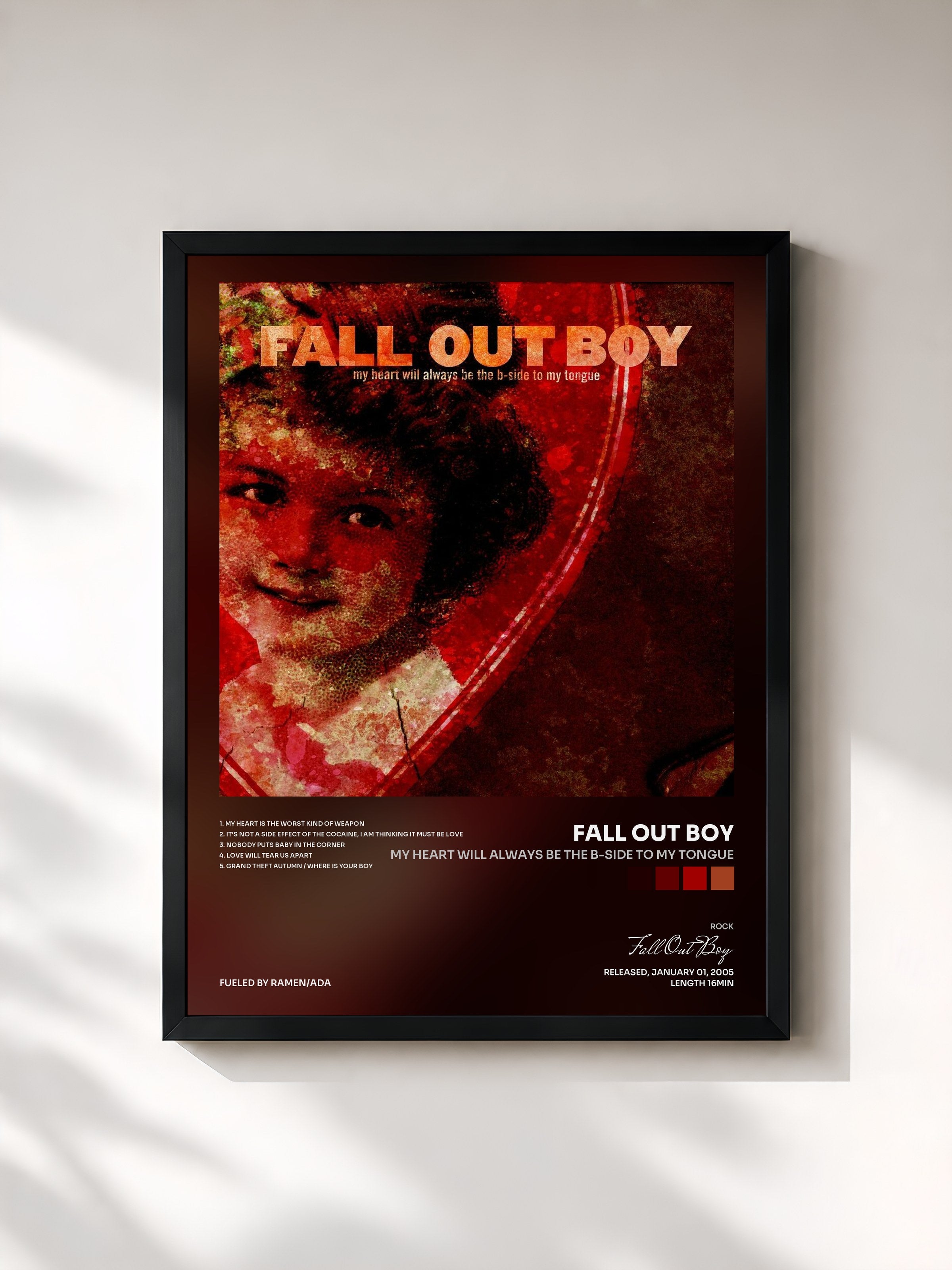 Fall Out Boy · My Heart Will Always Be the B-Side to My Tongue