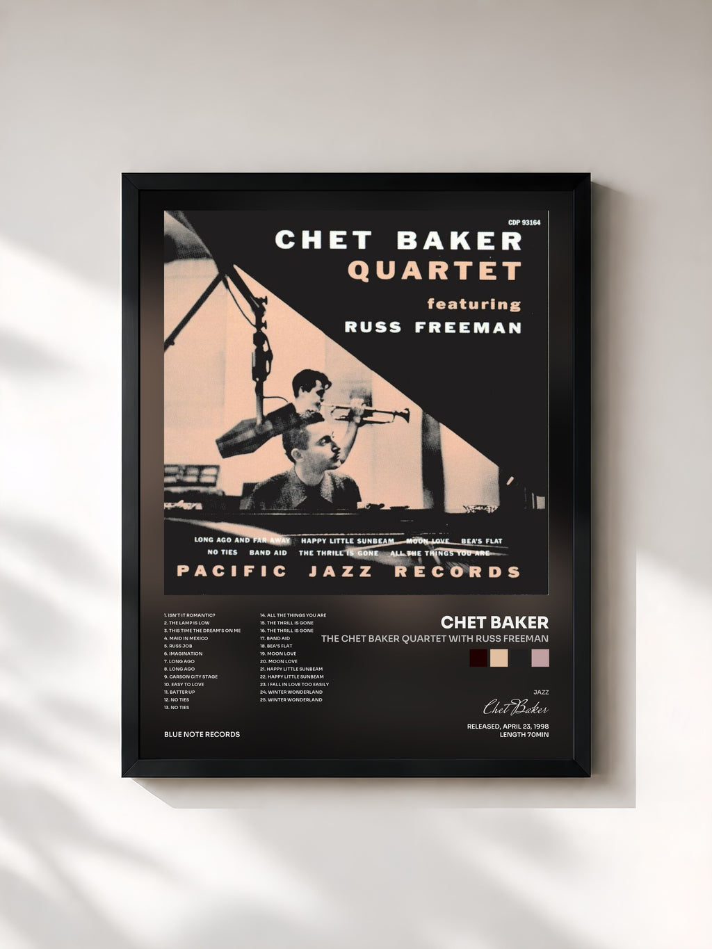 Chet Baker · The Chet Baker Quartet With Russ Freeman