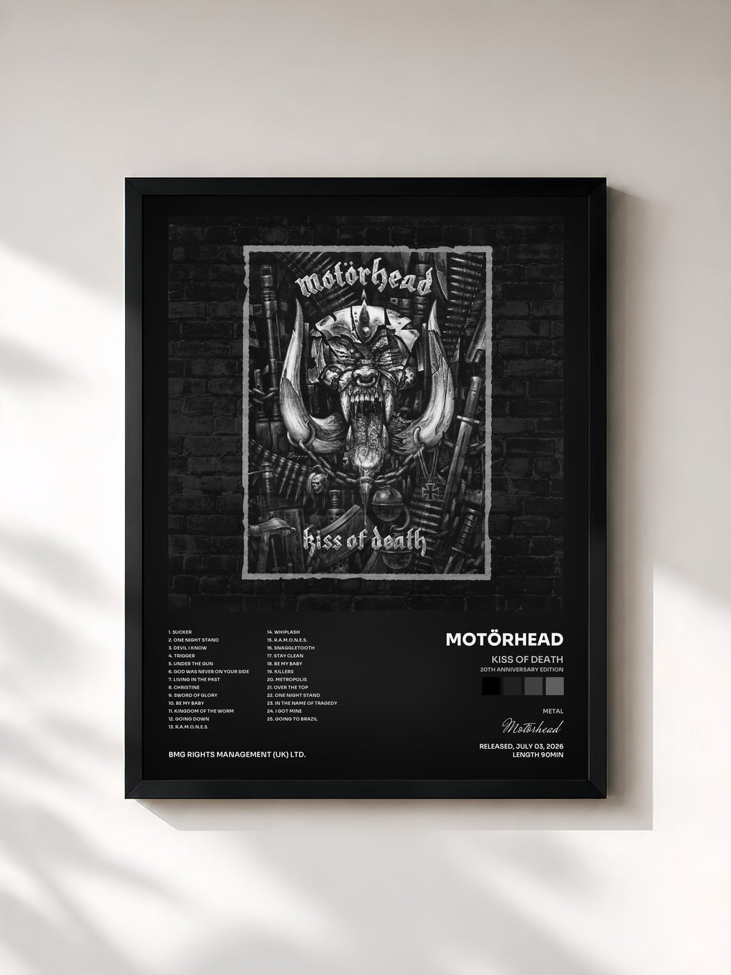 Motörhead · Kiss of Death (20th Anniversary Edition)
