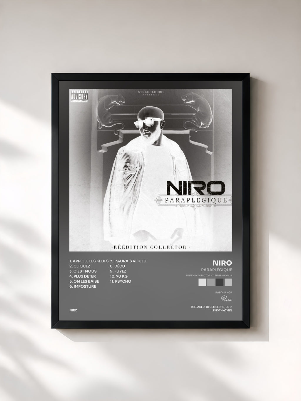 Niro · Paraplégique (Edition Collector - 11 titres Bonus)