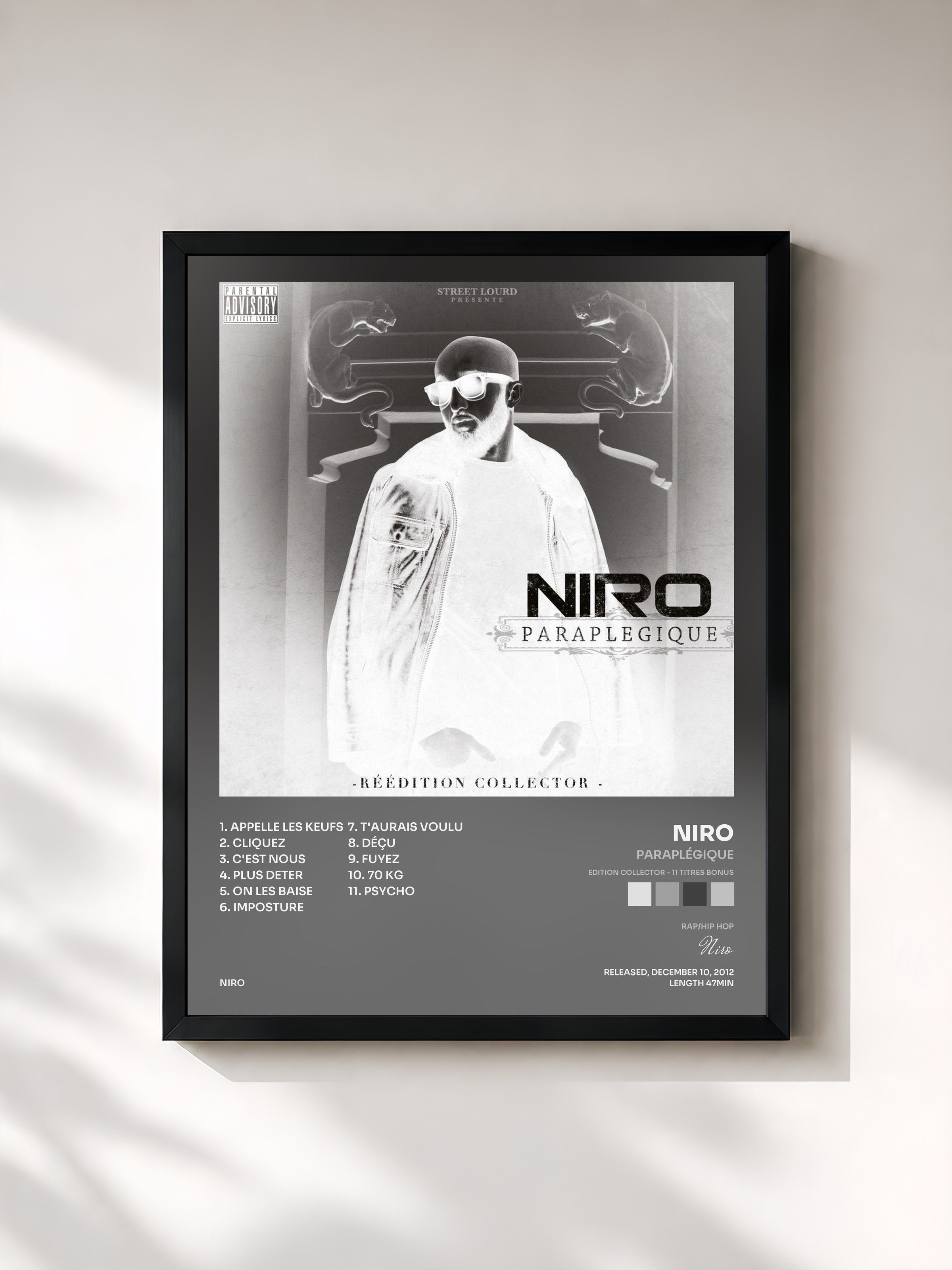Niro · Paraplégique (Edition Collector - 11 titres Bonus)