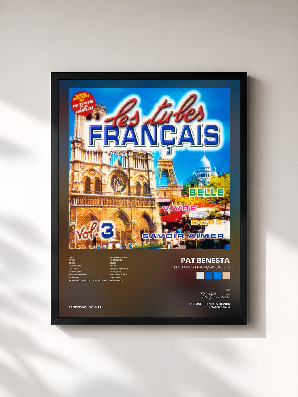 Pat Benesta · Les tubes français, Vol. 3