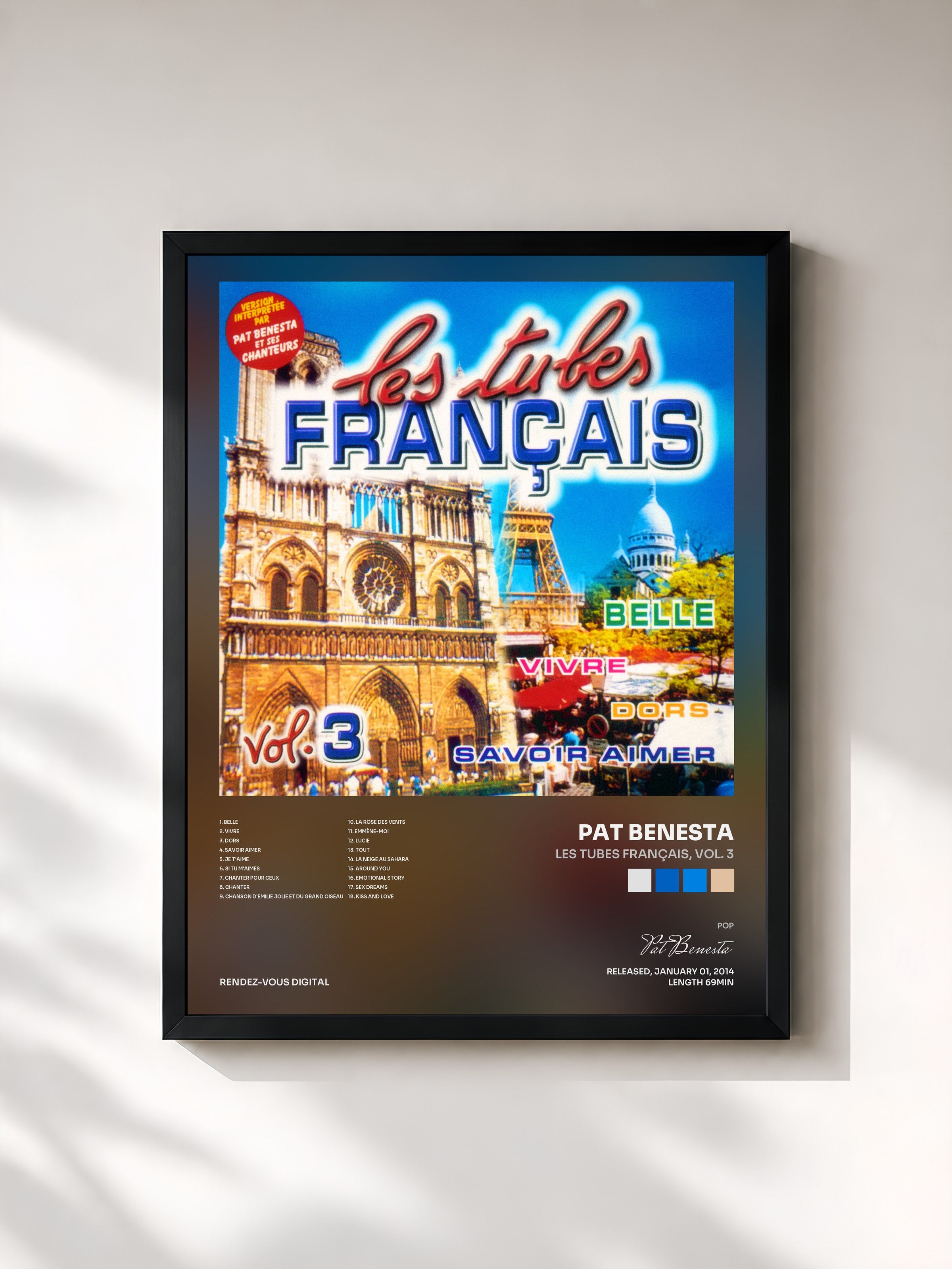 Pat Benesta · Les tubes français, Vol. 3