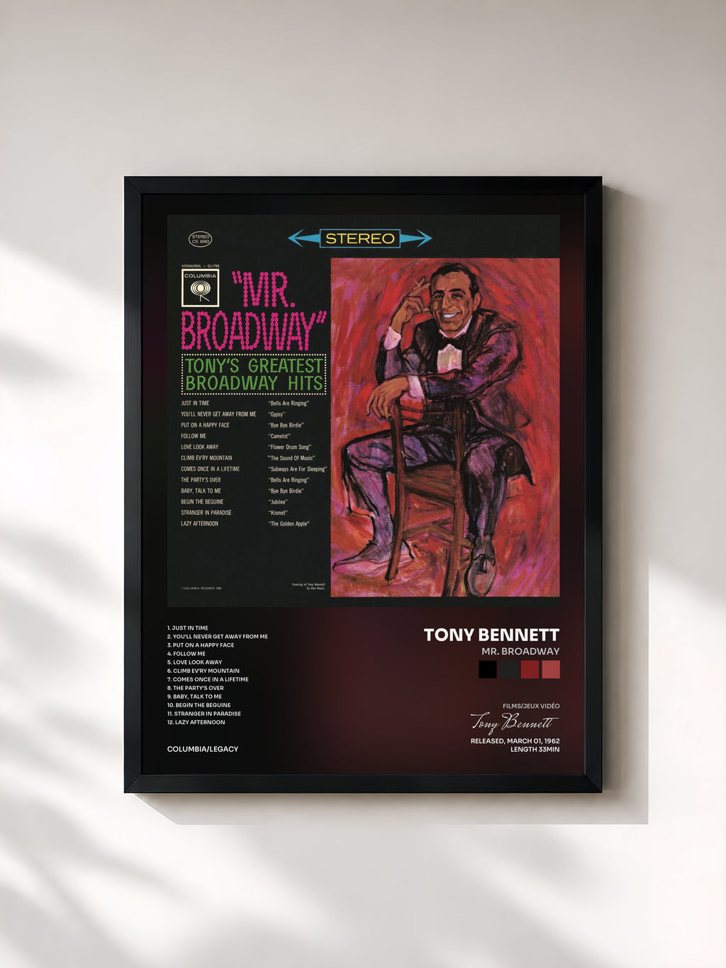 Tony Bennett · Mr. Broadway