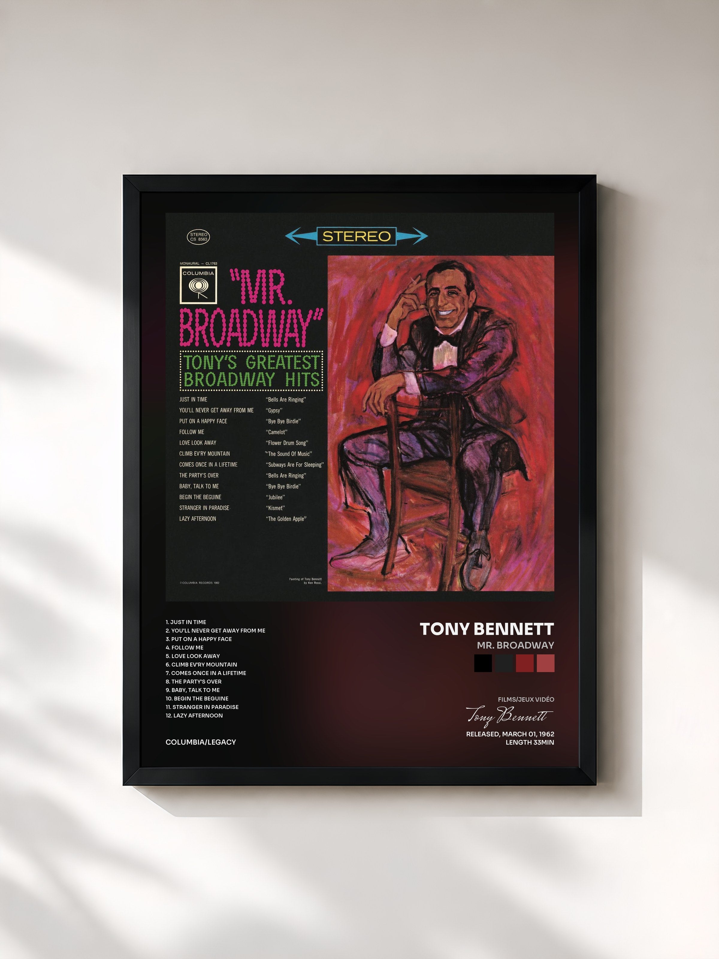 Tony Bennett · Mr. Broadway