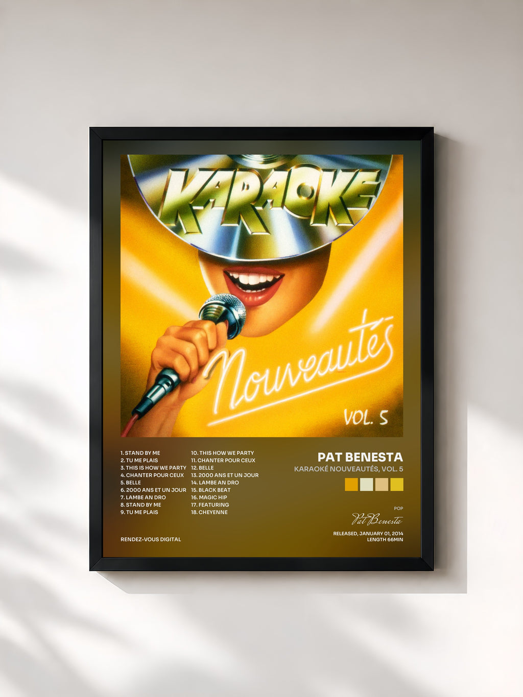 Pat Benesta · Karaoké nouveautés, Vol. 5