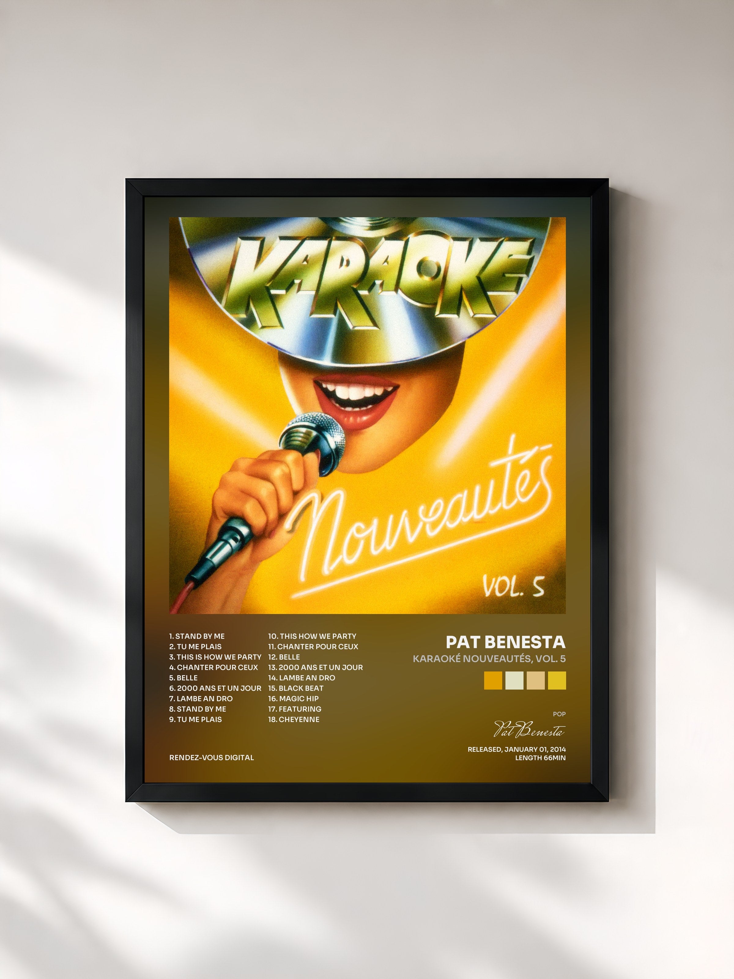 Pat Benesta · Karaoké nouveautés, Vol. 5